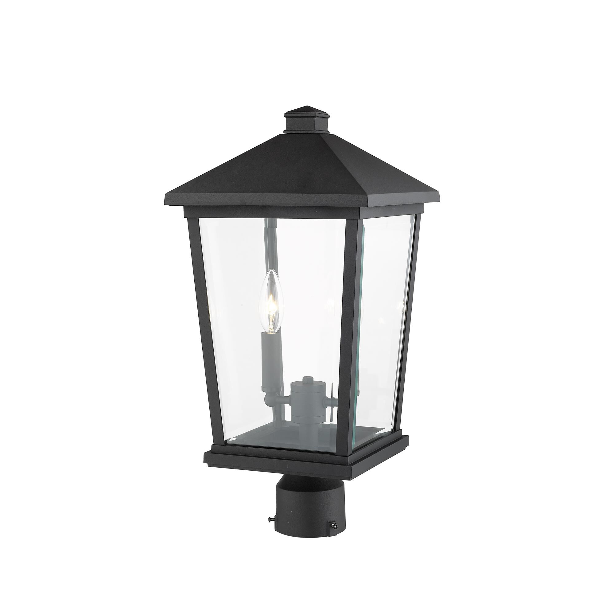 Beacon 19 Inch Tall 2 Light Outdoor Post Lamp by Z-Lite