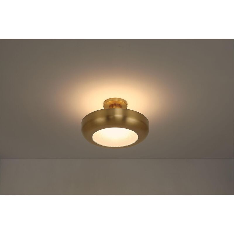 Macey 16 Inch Semi Flush Mount by Eurofase Lighting