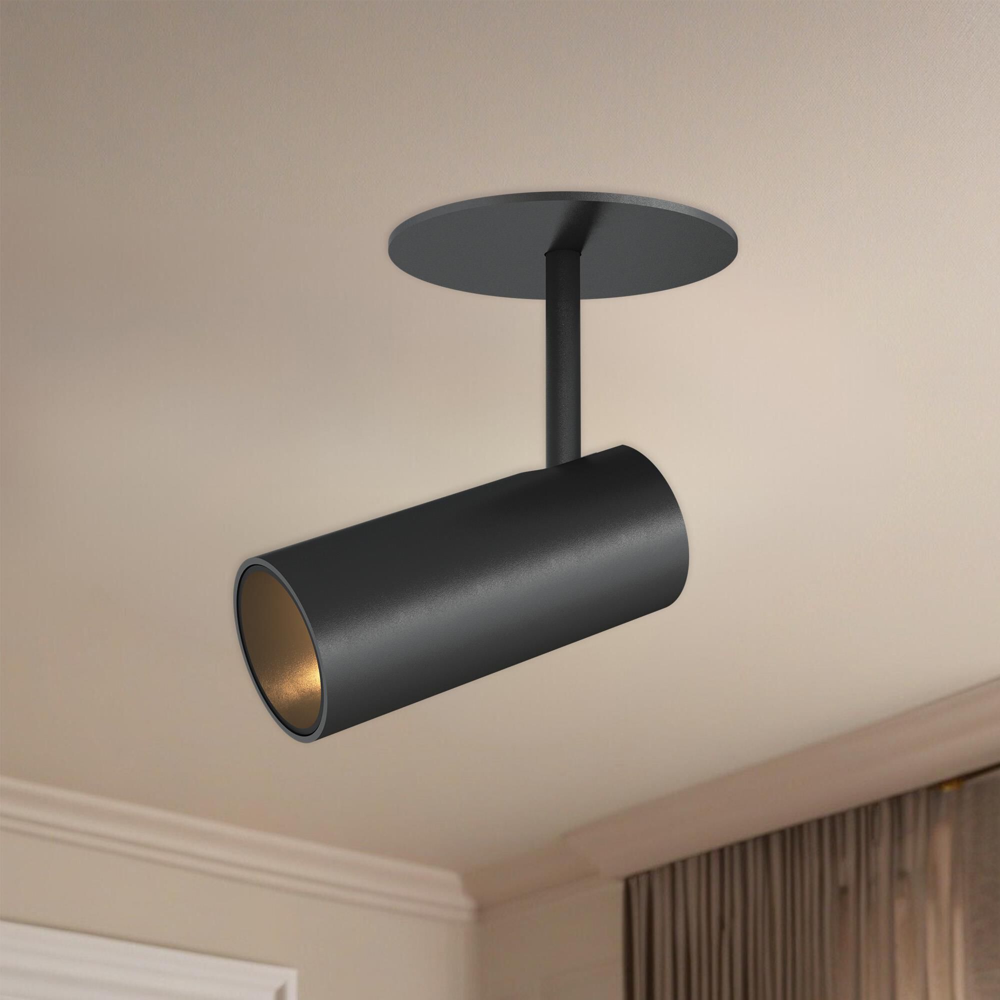 Shown in Black finish