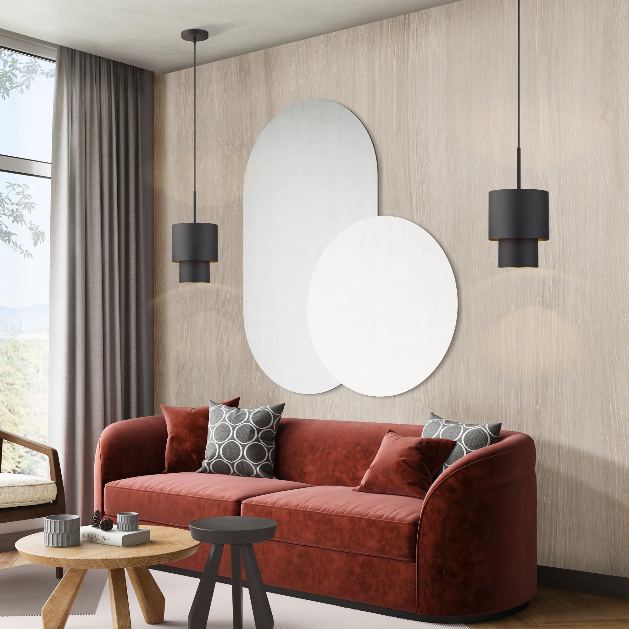 Zolana 9 Inch Mini Pendant by Livex Lighting