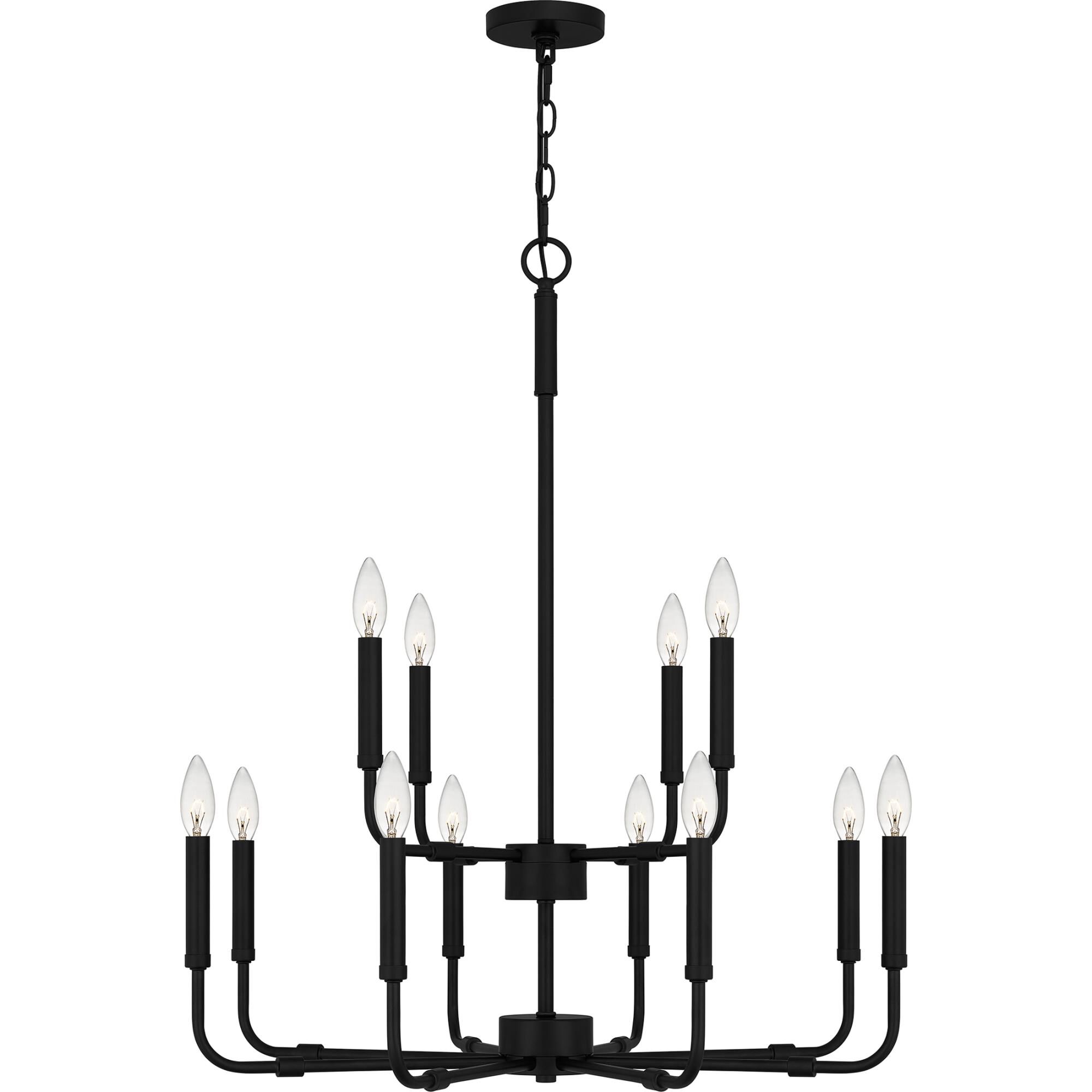 Abner 28 Inch 12 Light Chandelier by Quoizel