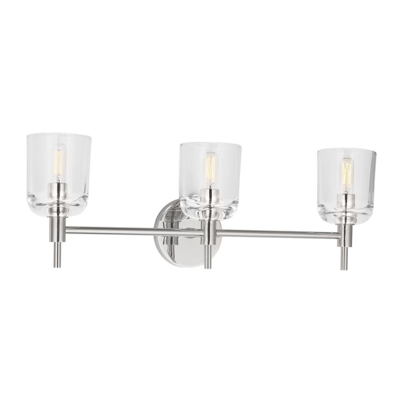 Thom Filicia Hartley 24 Inch 3 Light Bath Vanity Light by Visual Comfort Studio