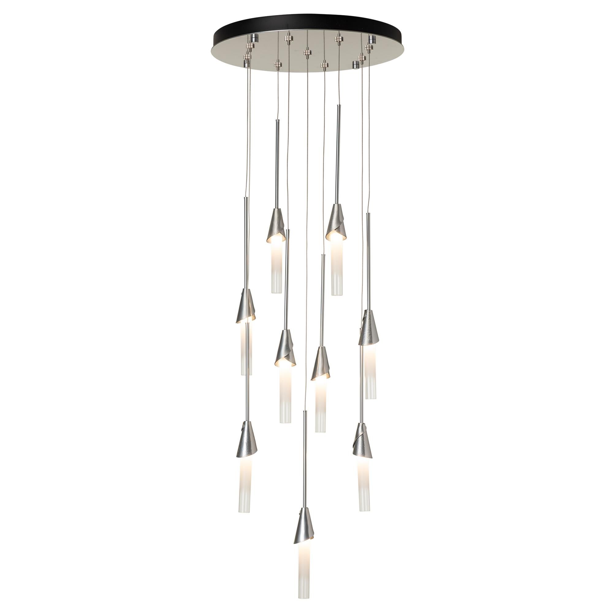 Shown in Sterling finish and Frosted shade