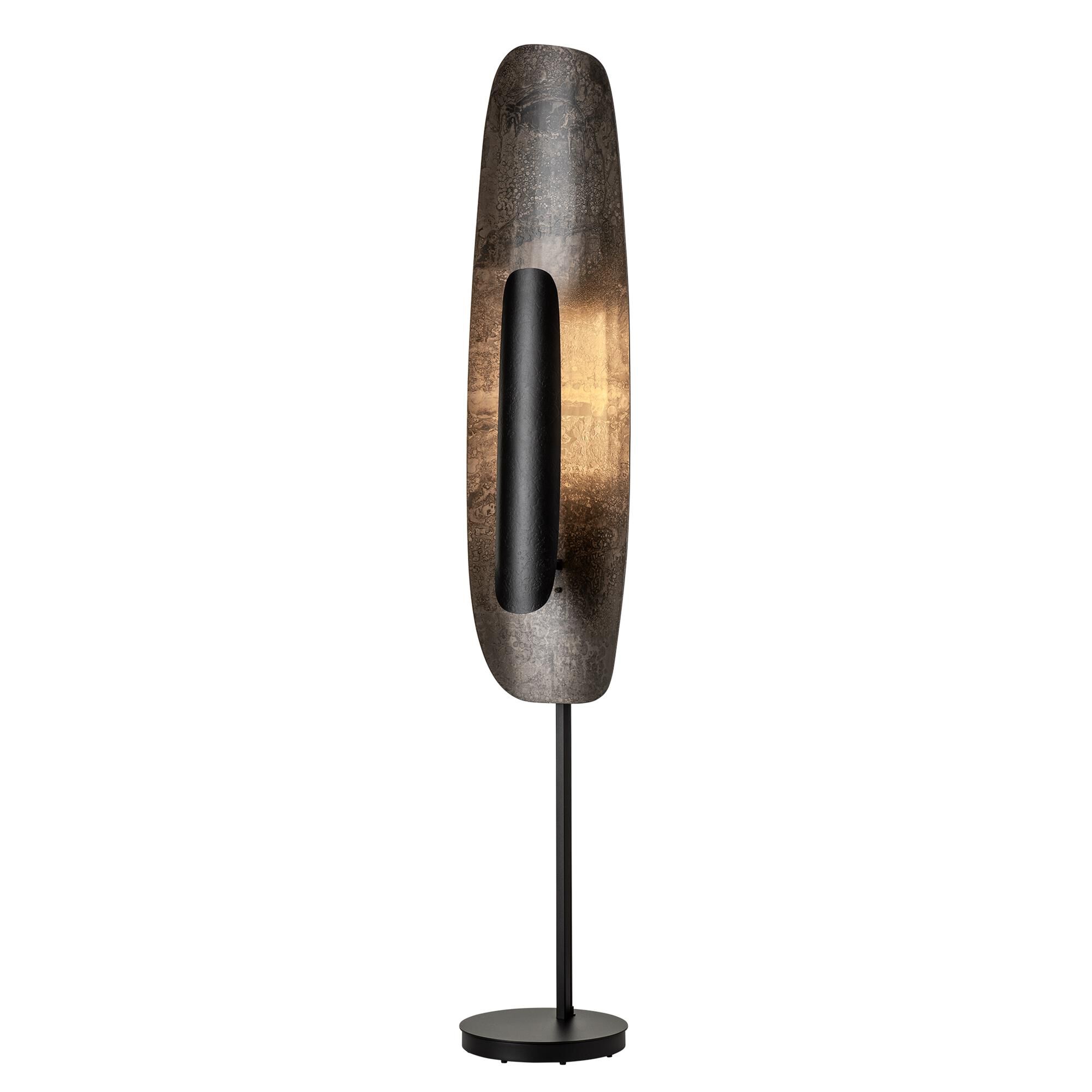 Shown in Black finish and Clear Steel accent