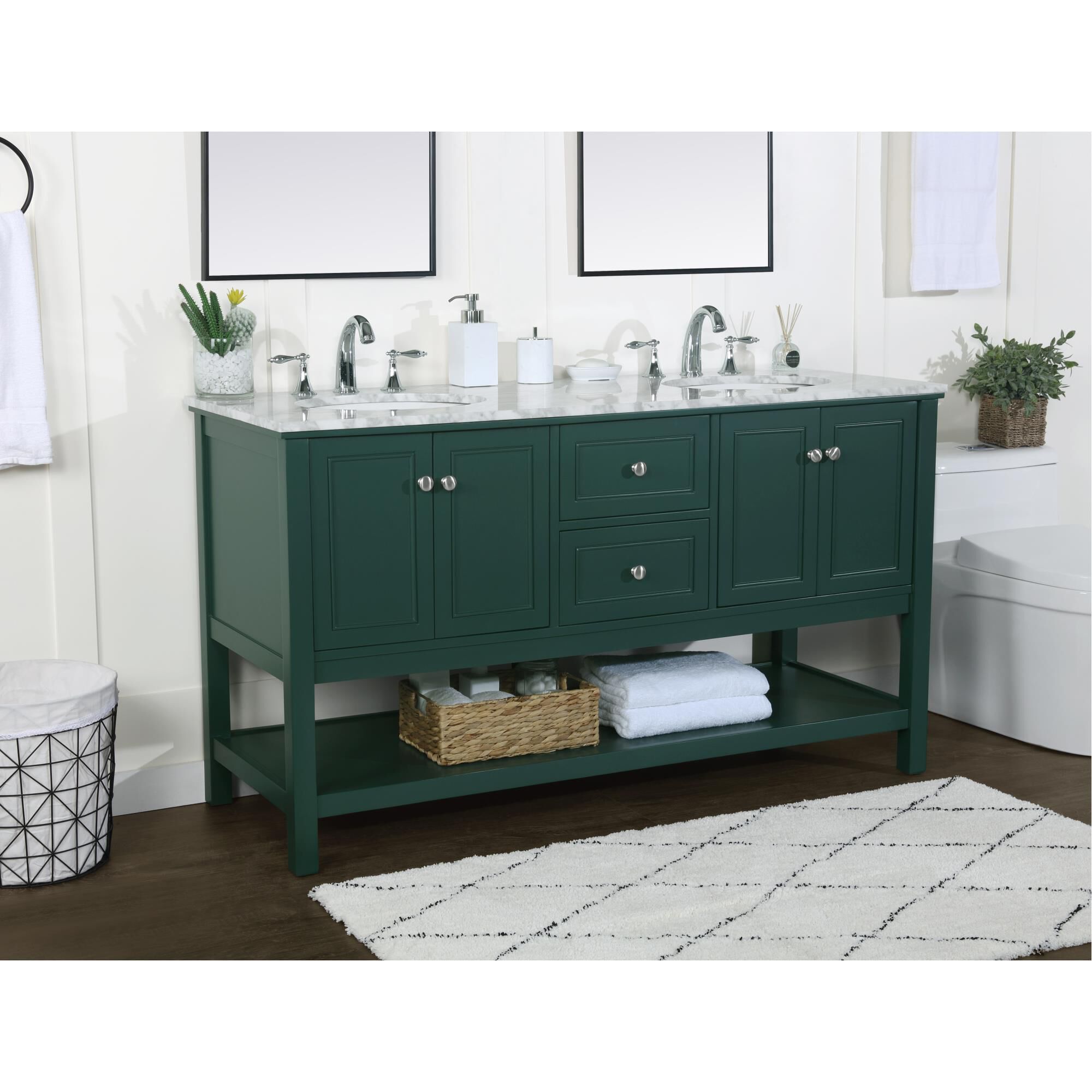 Shown in Green finish