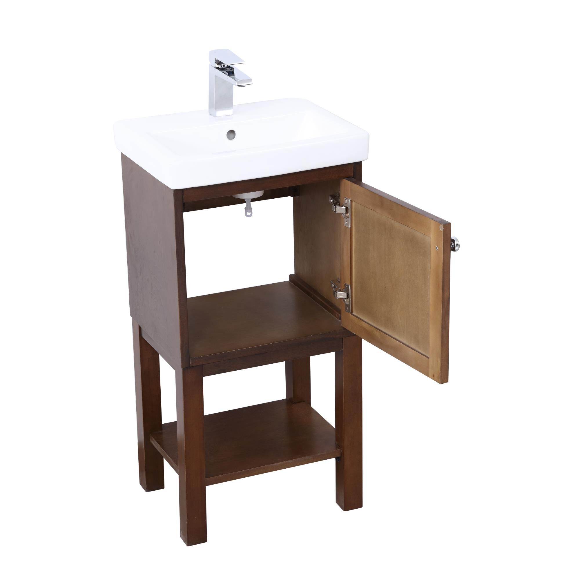 Shown in Antique Coffee finish