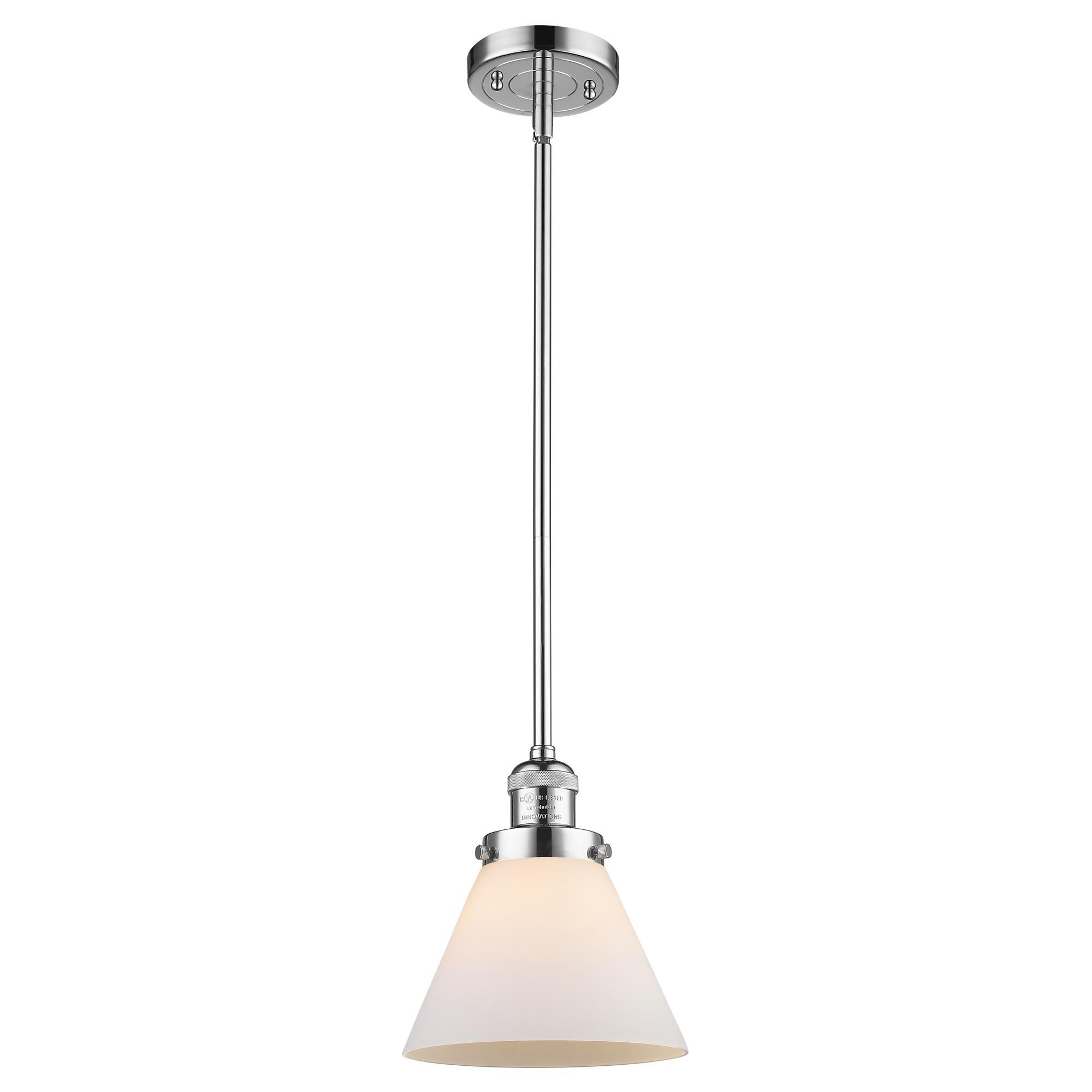 Bruno Marashlian Large Cone 8 Inch Mini Pendant by Innovations Lighting