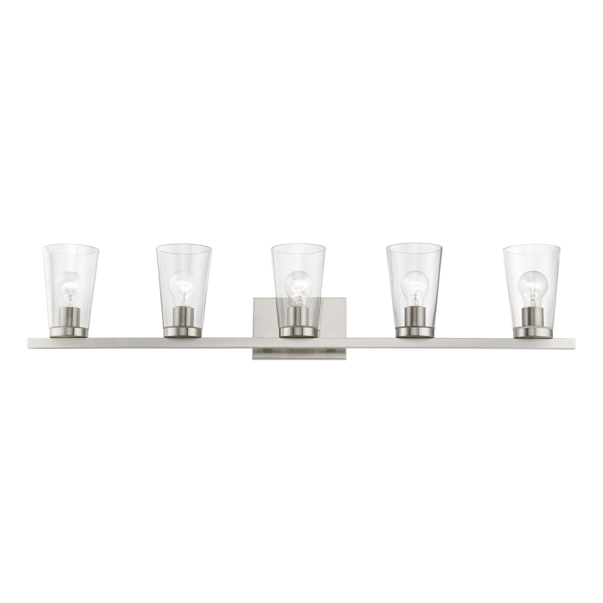Cityview 40 Inch 5 Light Bath Vanity Light by Livex Lighting