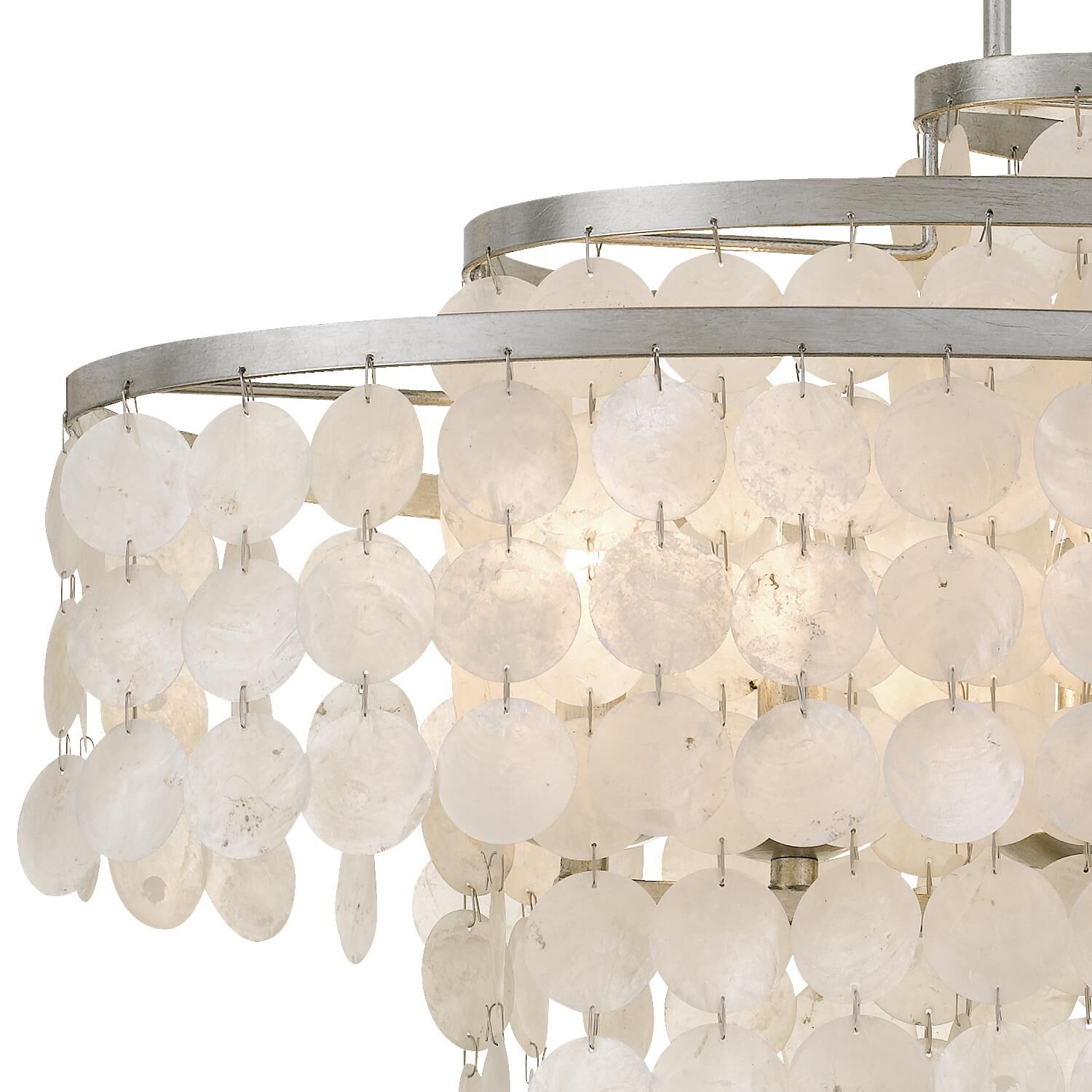 Brielle 30 Inch 6 Light Chandelier by Crystorama