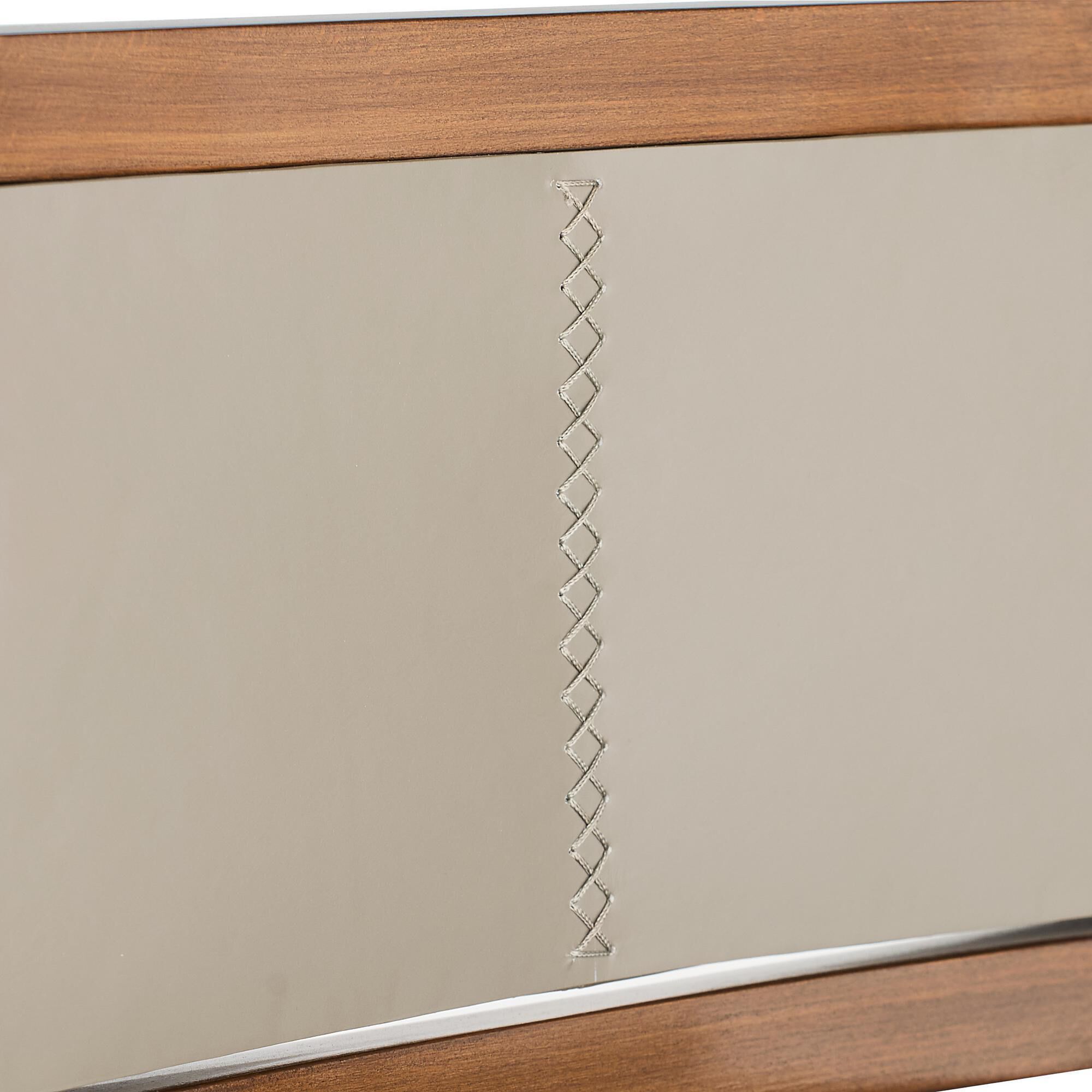 Shown in Morel finish and Brushed Stainless Steel accent