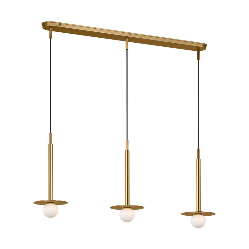 Kelly Wearstler Nodes 48 Inch Linear Chandelier by Visual Comfort Studio