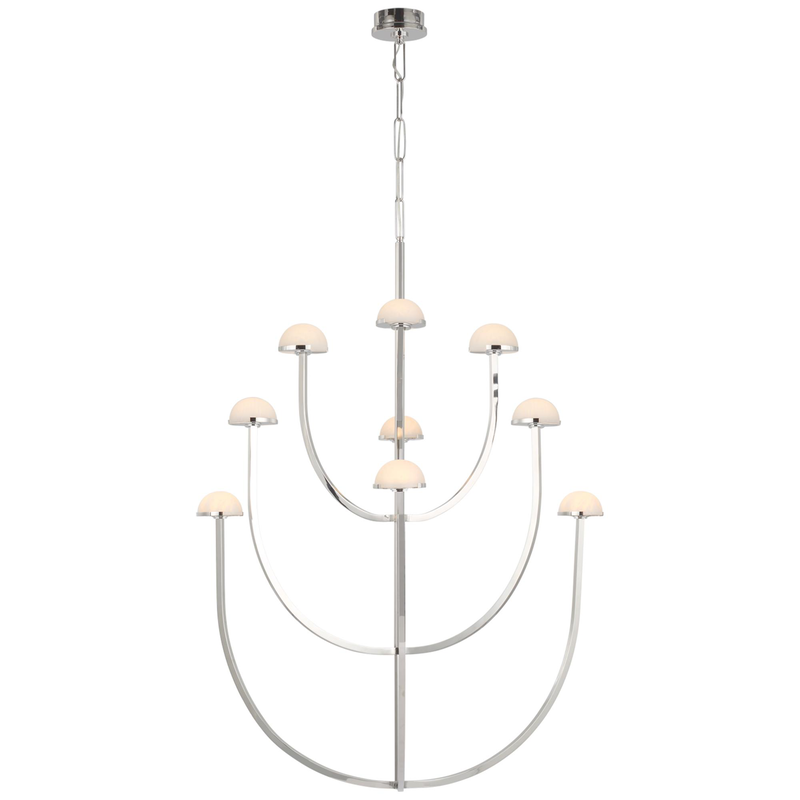 Visual Comfort Signature Collection Kelly Wearstler Pedra 35 Inch LED Chandelier