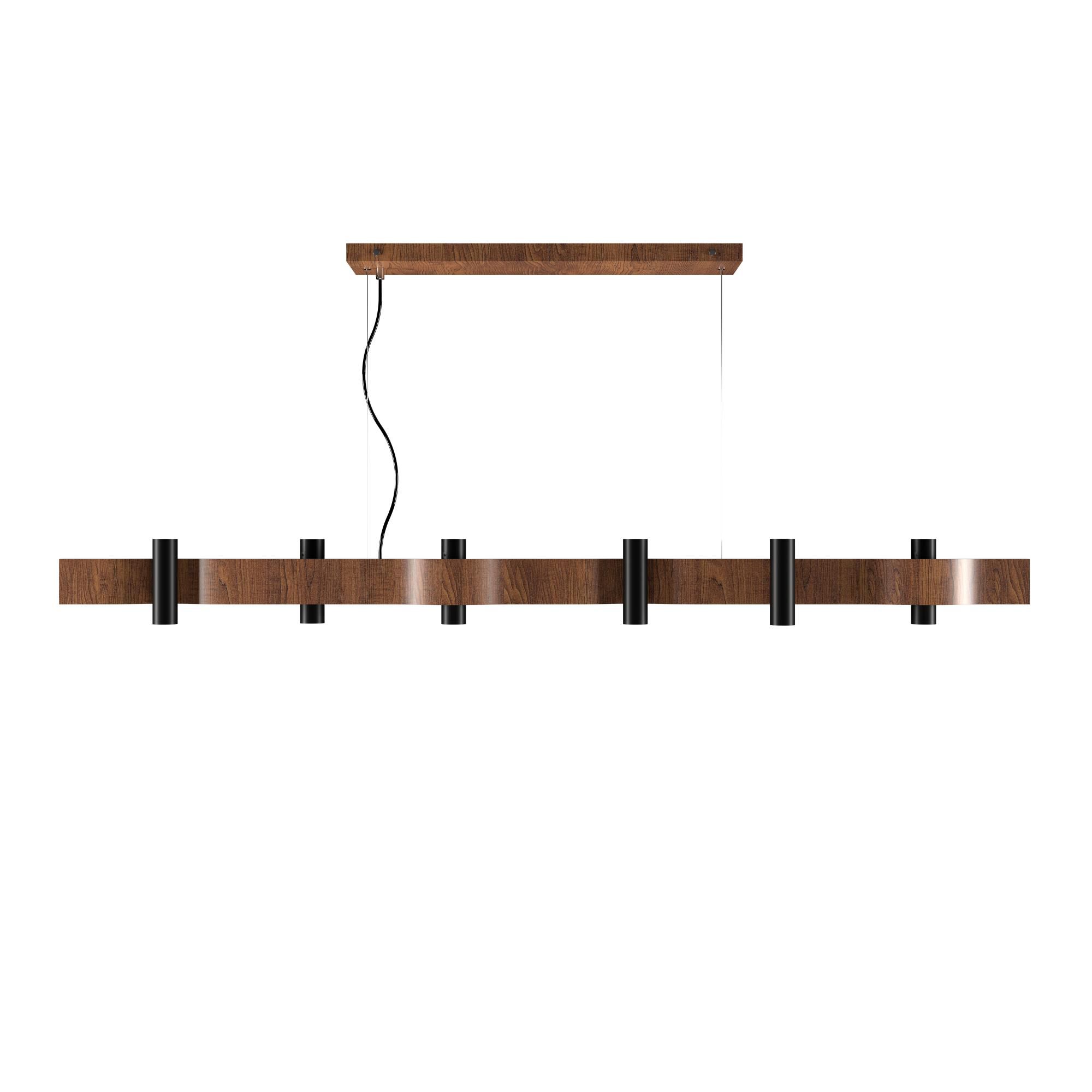 Flow 59 Inch Linear Suspension Light by Accord Lighting