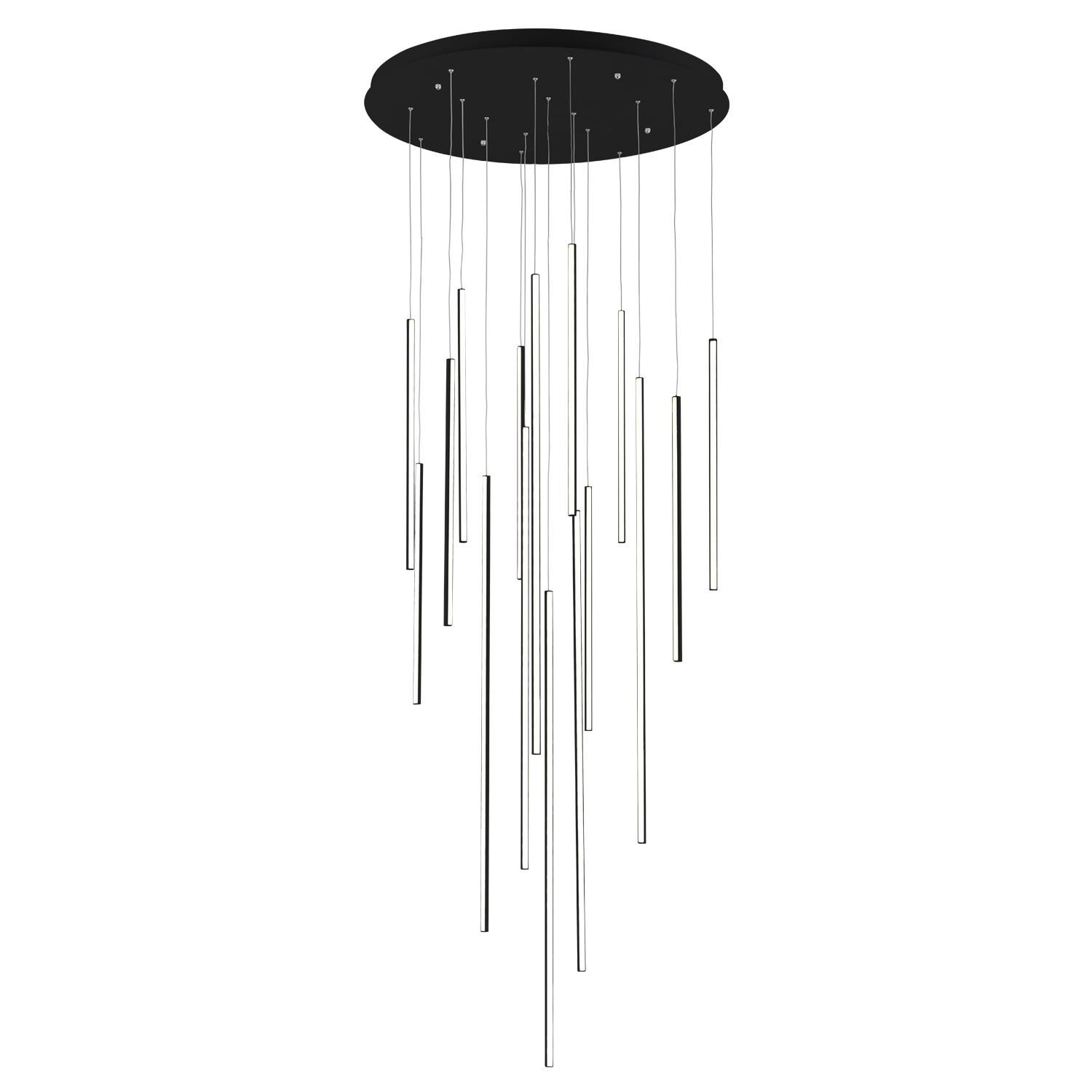 Chute 32 Inch Multi Light Pendant by Kuzco Lighting
