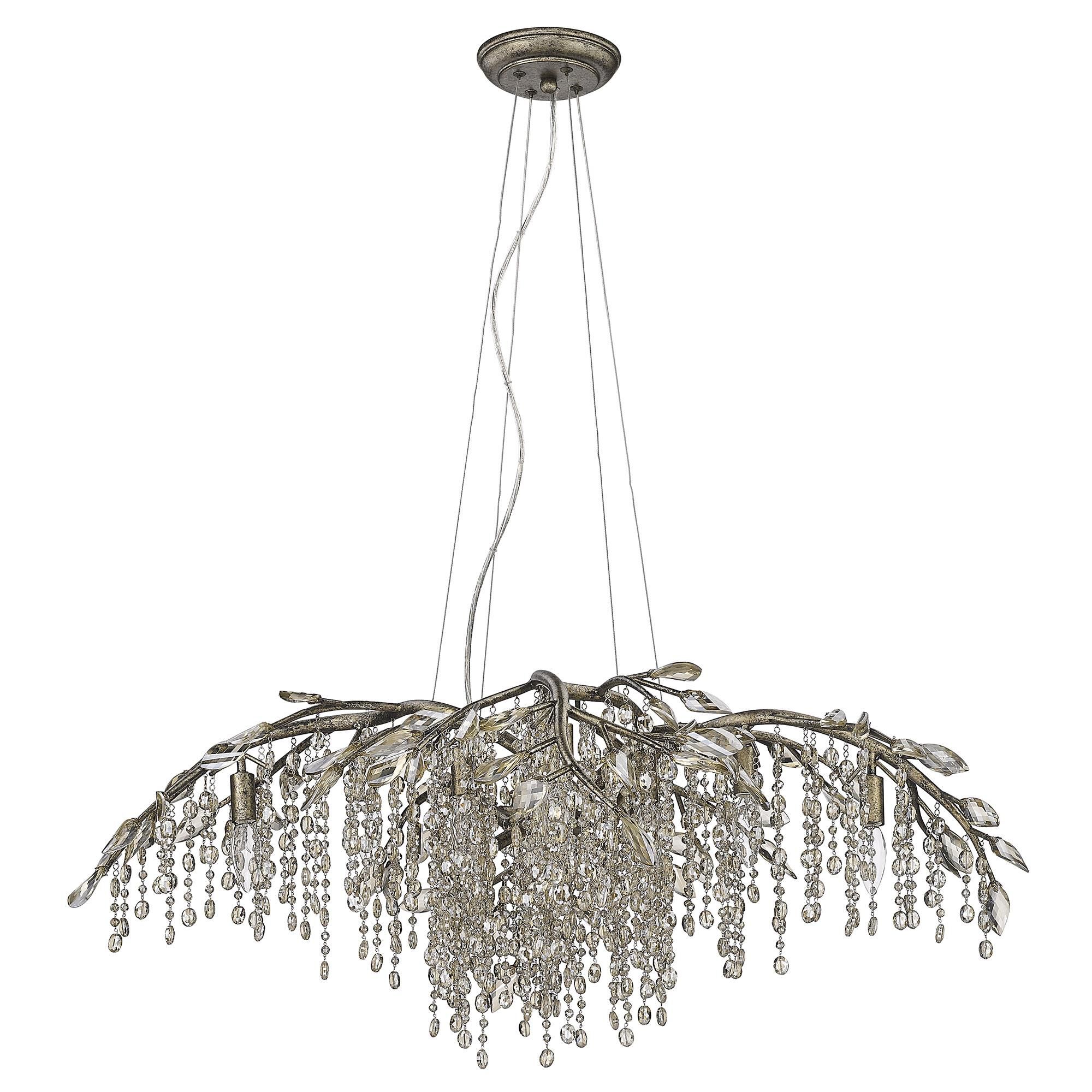 Autumn Twilight 40 Inch 12 Light Chandelier by Golden Lighting