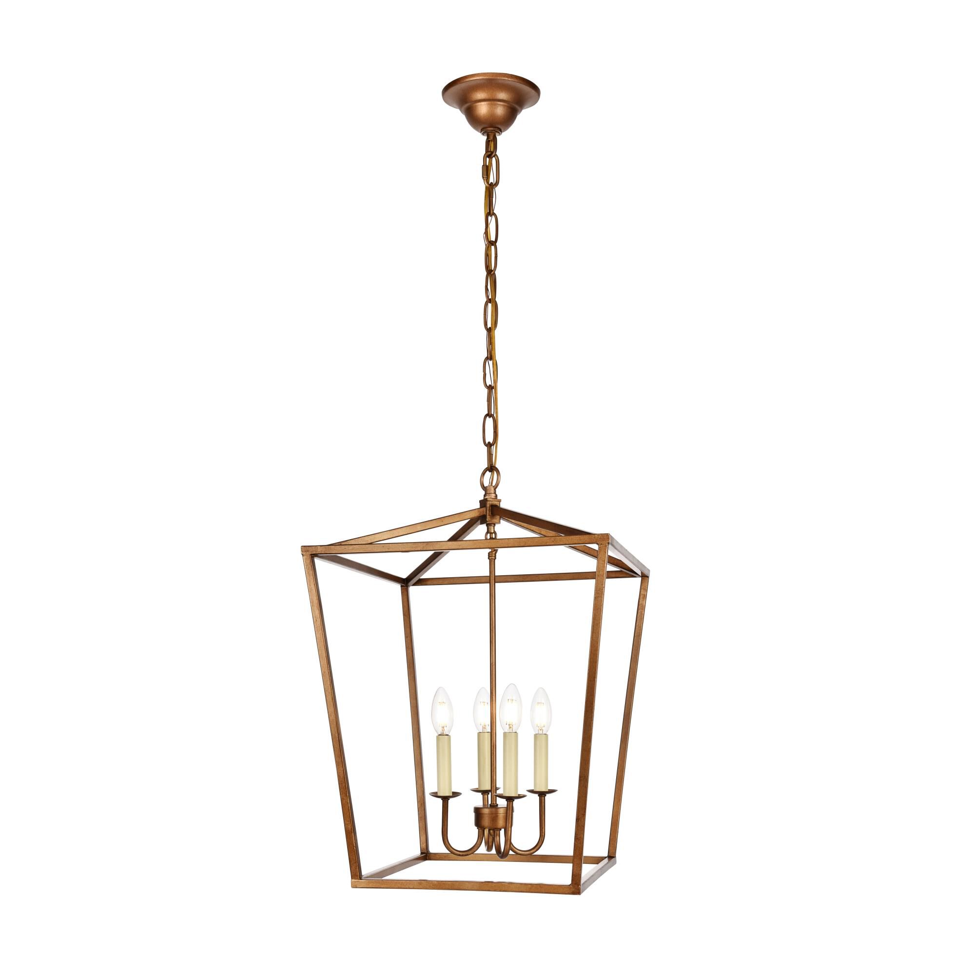 Maddox 17 Inch Large Pendant by Elegant Lighting