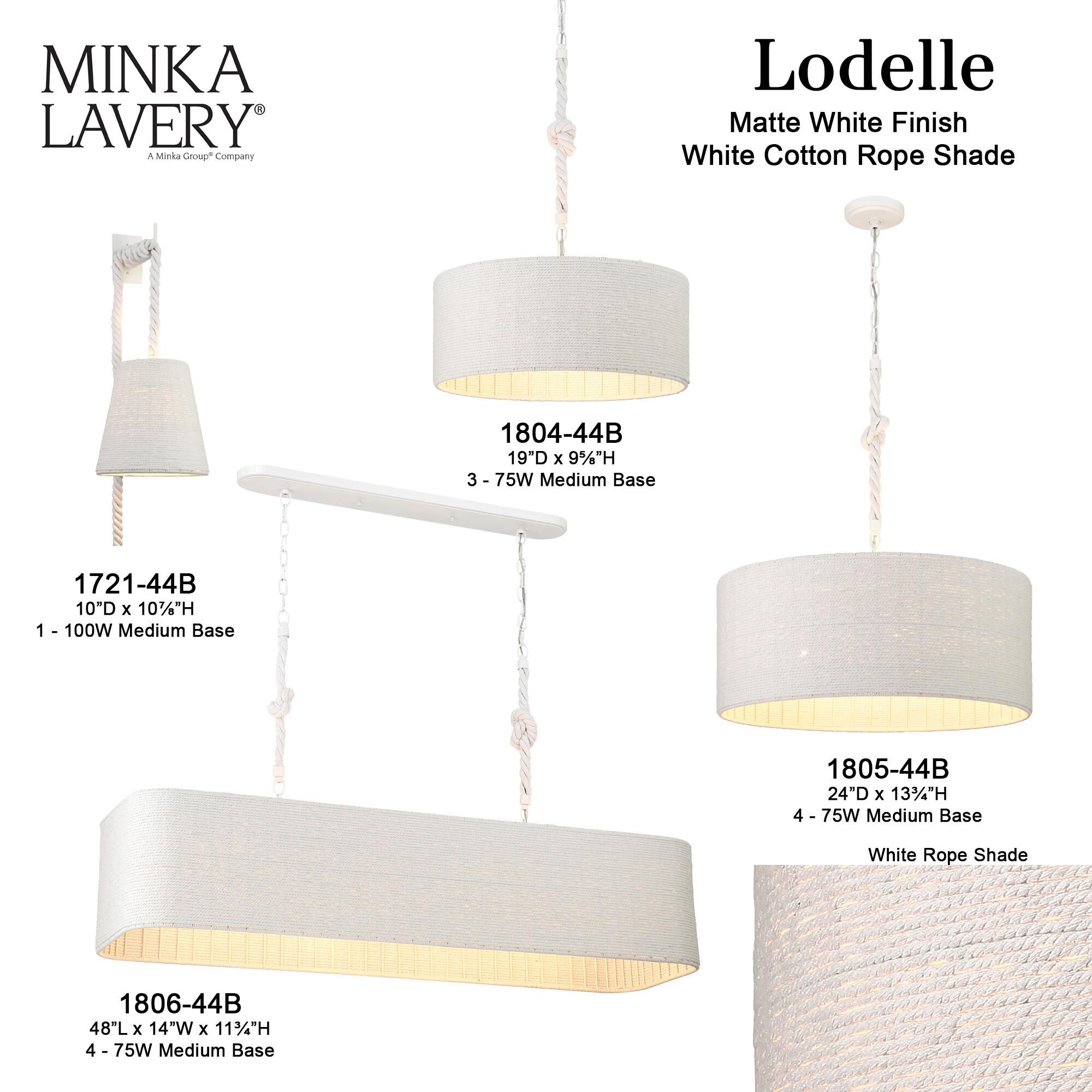 Lodelle 11 Inch Wall Sconce by Minka Lavery