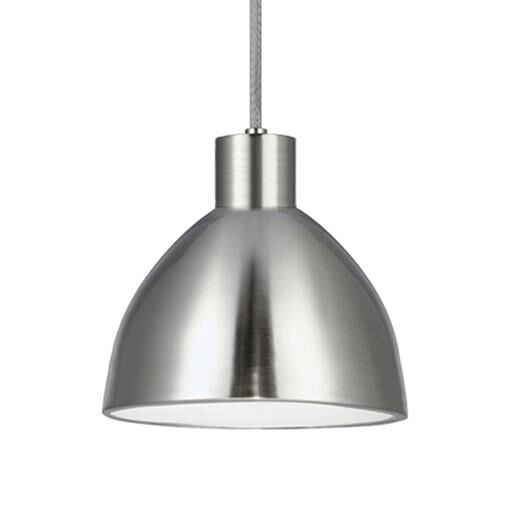 Shown with 0.0 crystal and Internal, White Acrylic glass and Heavy Plated Dome shade
