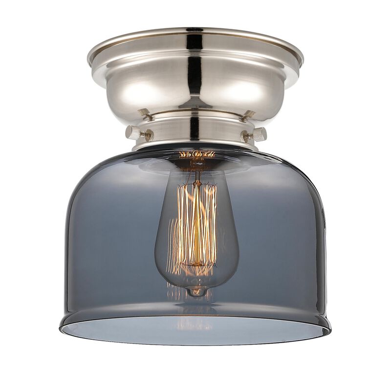 Bruno Marashlian Large Bell 8 Inch 1 Light Flush Mount by Innovations Lighting