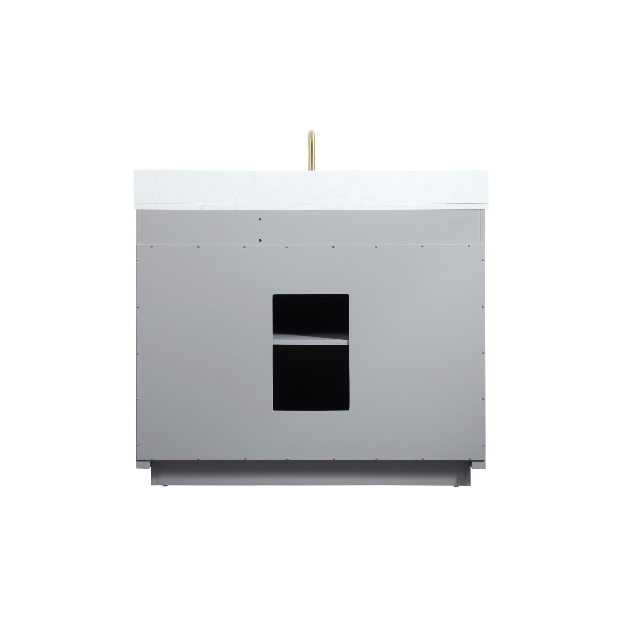 Shown in Grey finish