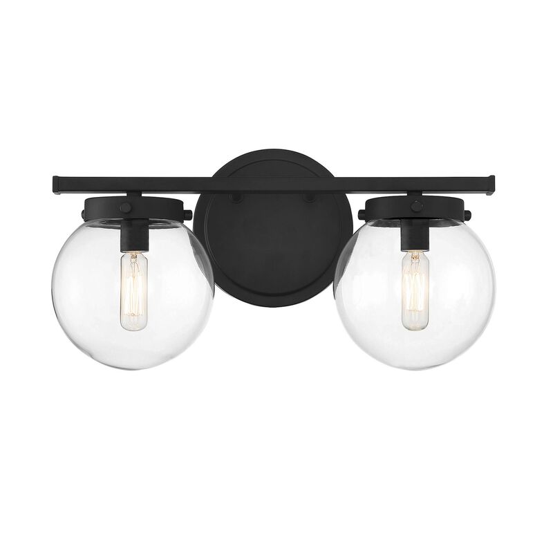 16 Inch 2 Light LED Bath Vanity Light by Meridian Lighting