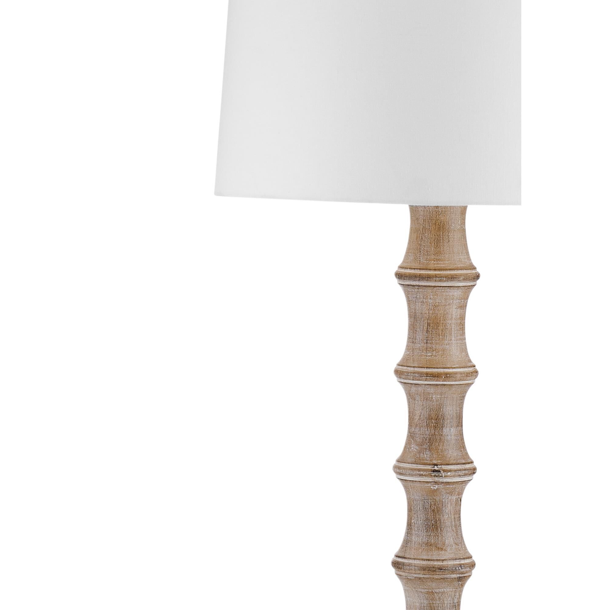 Shown in Brown finish and White shade