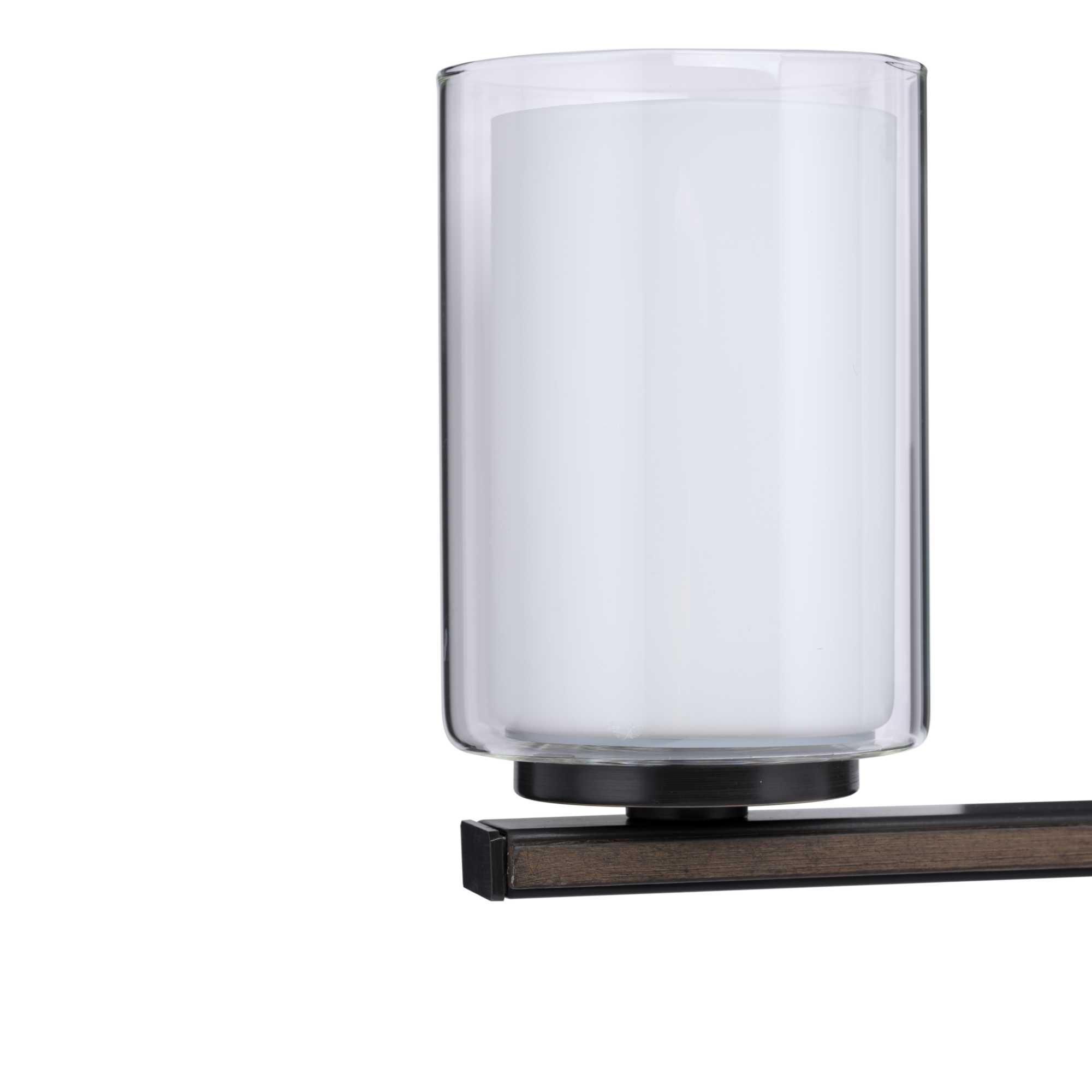 Shown in Antique Bronze finish and Clear glass