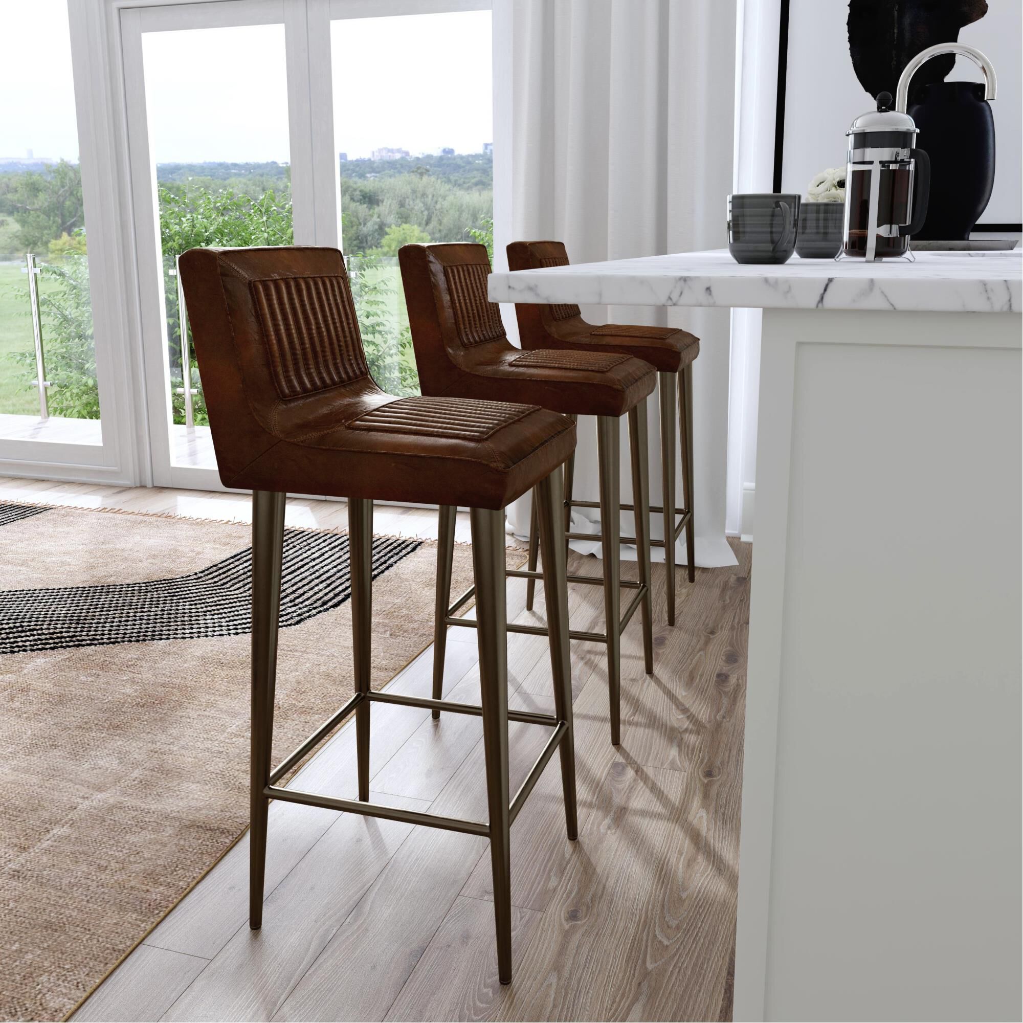 Shown in Brown finish