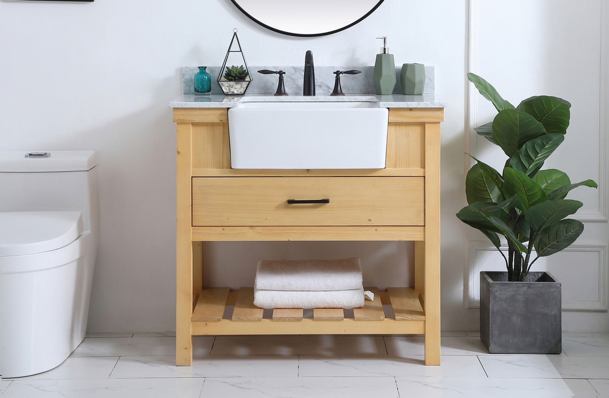 Clement 22 Inch Bath Vanity Cabinet,