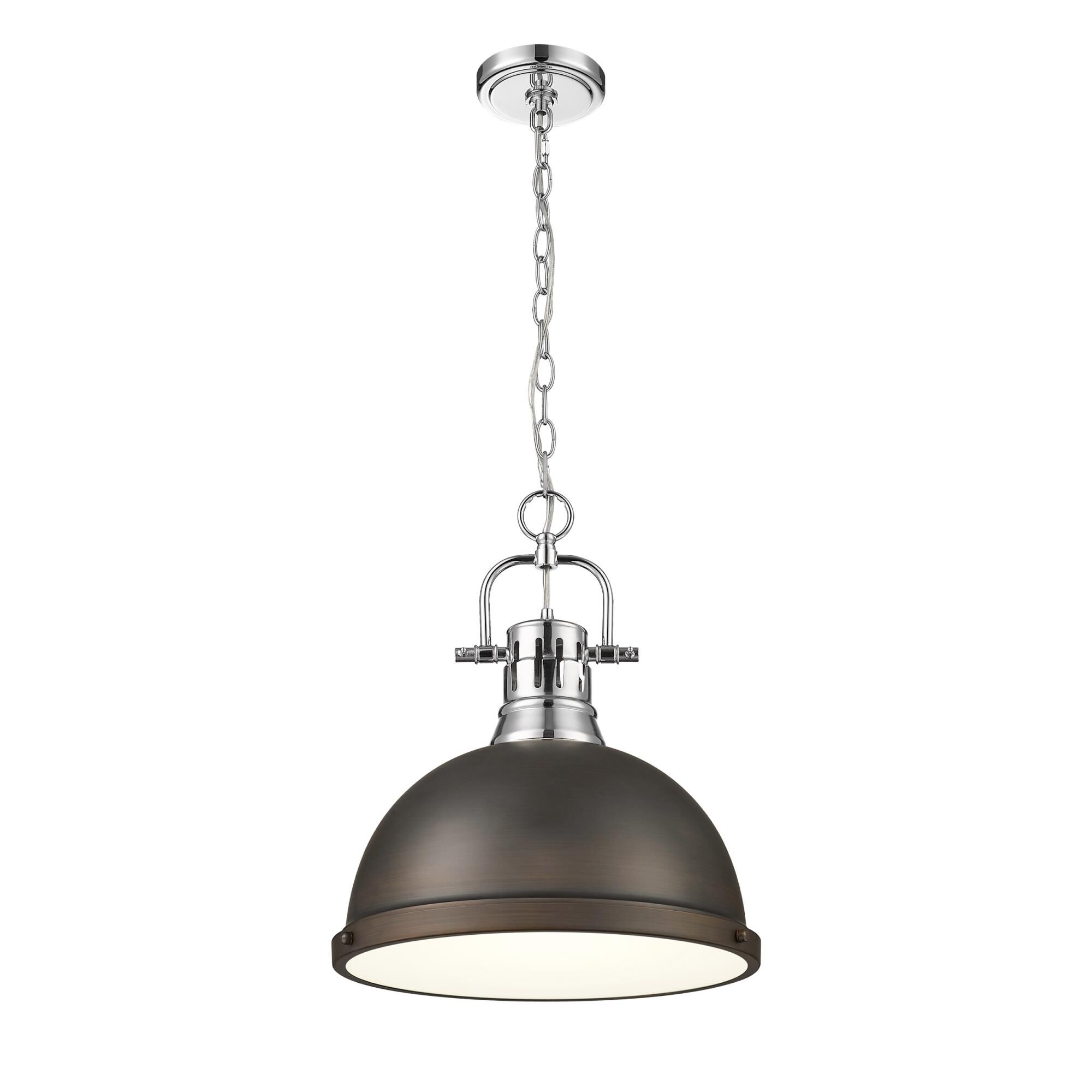 Duncan 14 Inch Large Pendant by Golden Lighting