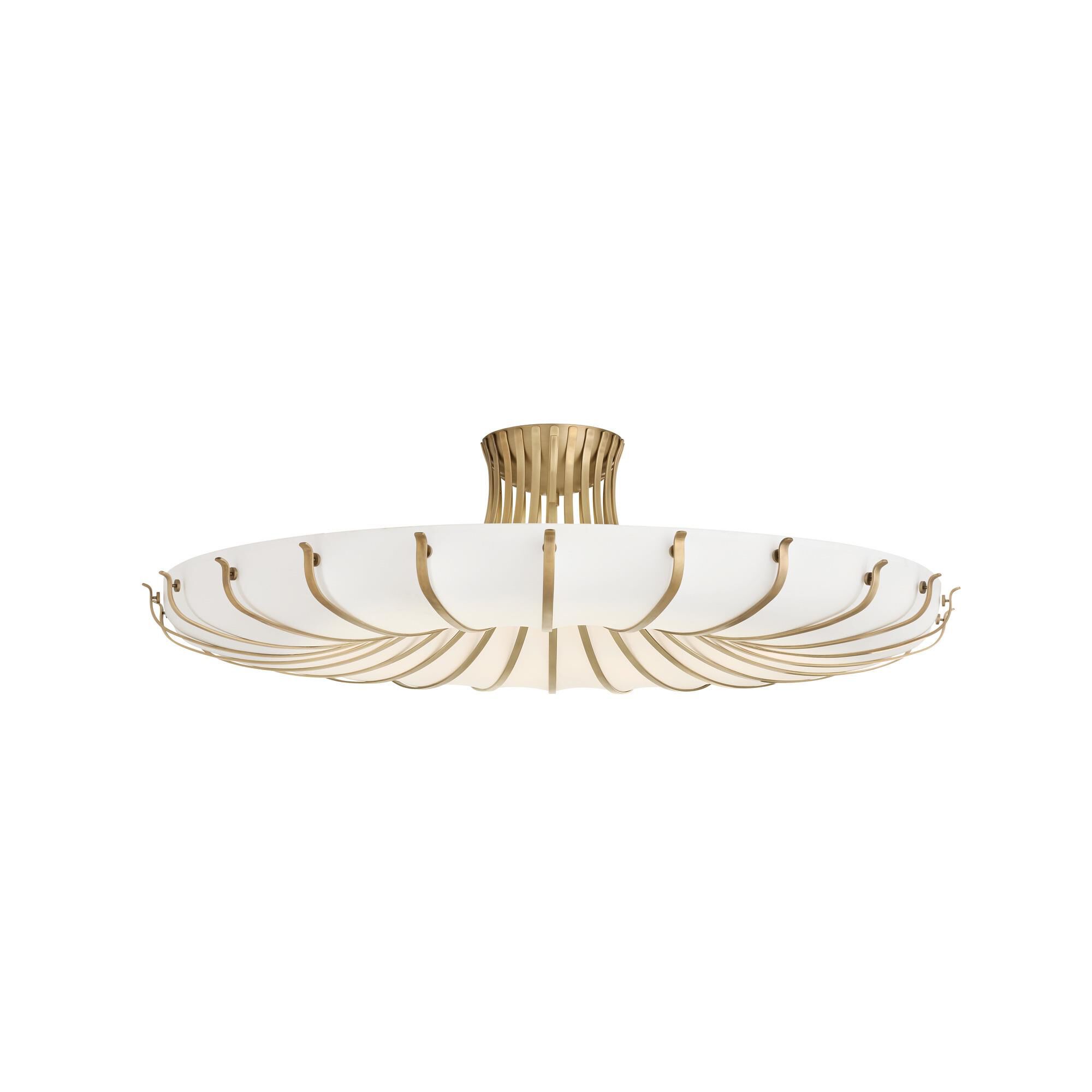 Chambers 52 Inch Semi Flush Mount by Arteriors Home