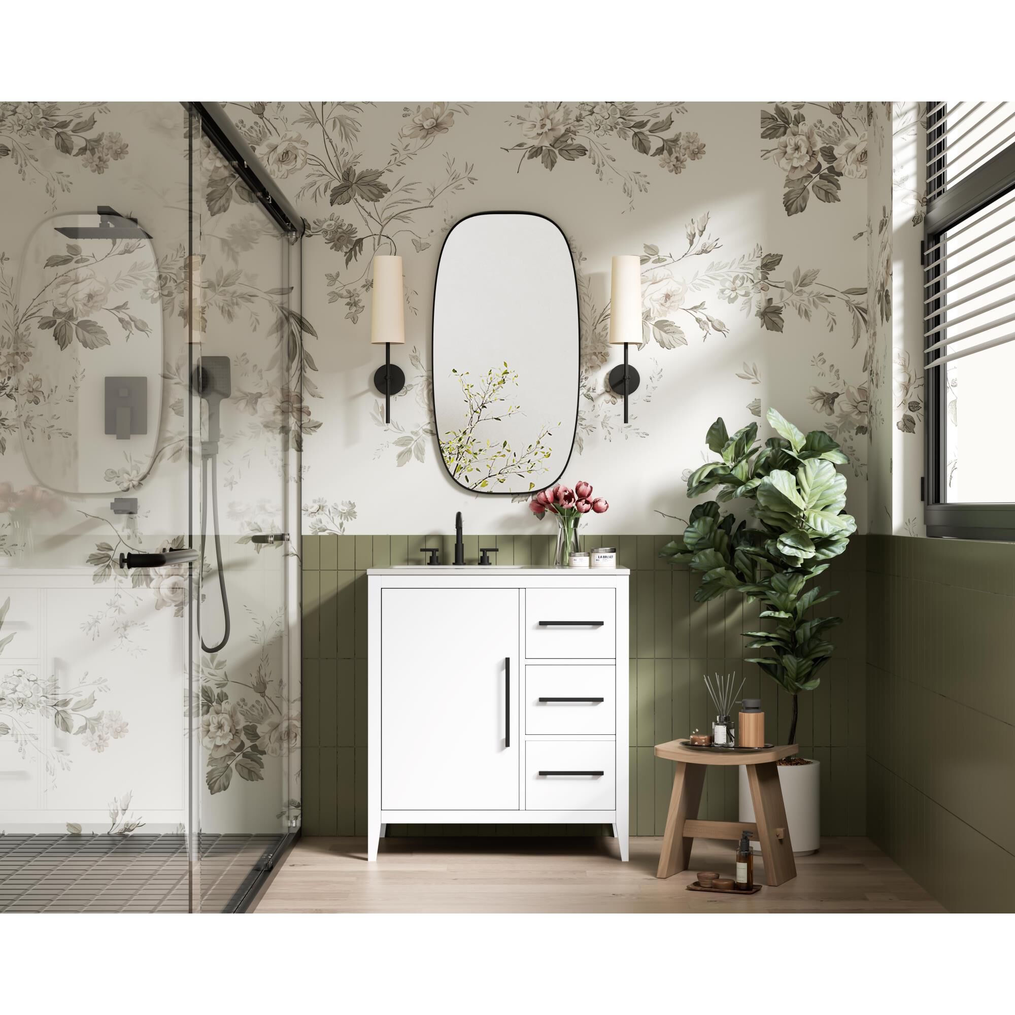 Millie 32 Inch Bath Vanity by Elegant Dcor