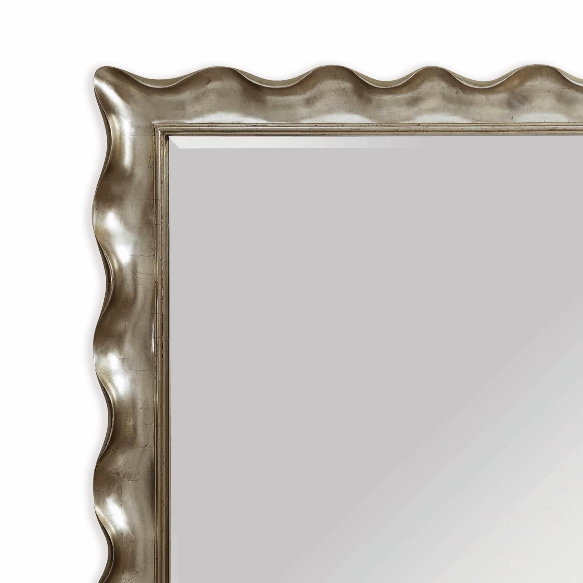 Pie Crust 83 Inch Floor Mirror by Bassett Mirror Company