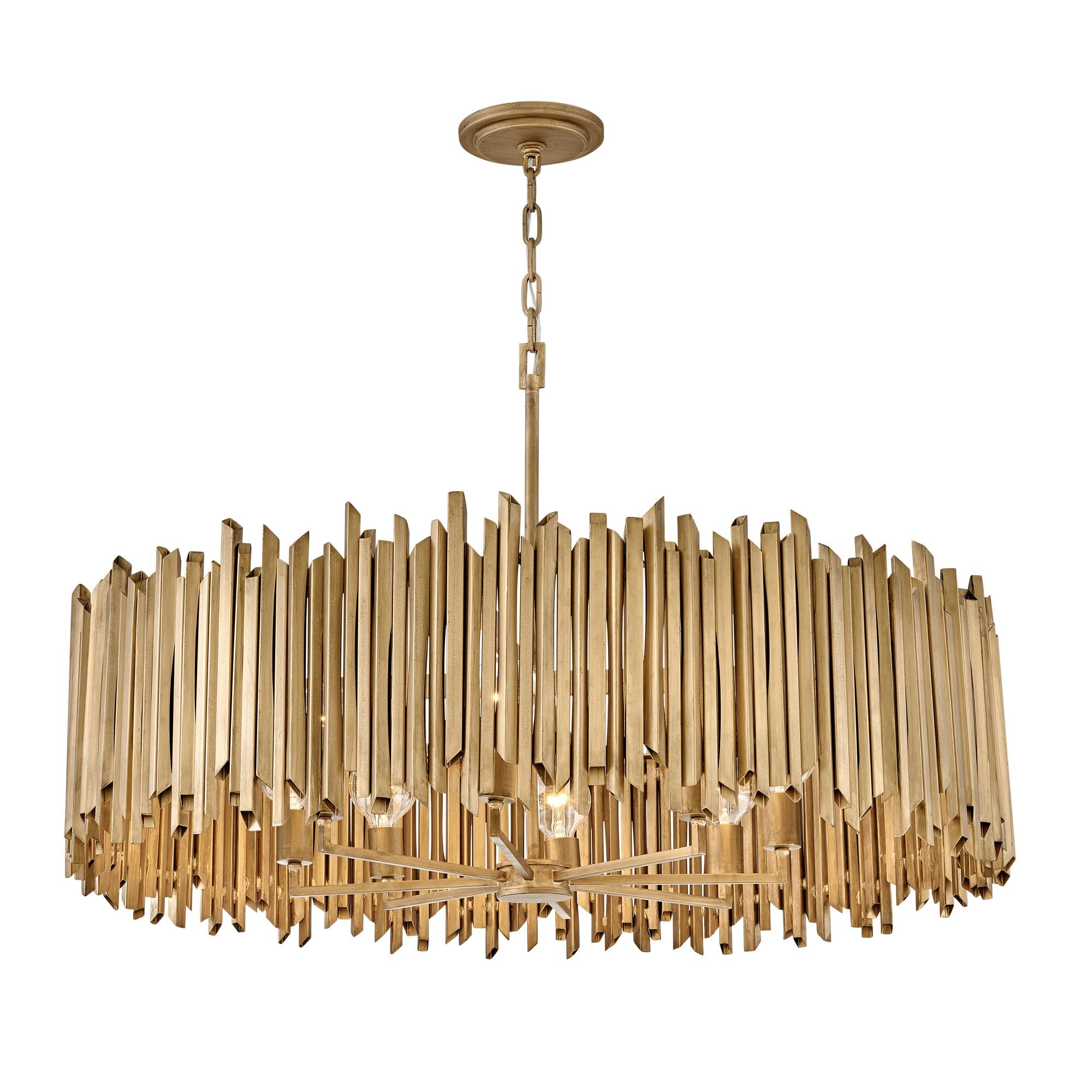 Roca 40 Inch 8 Light LED Chandelier by Hinkley Lighting