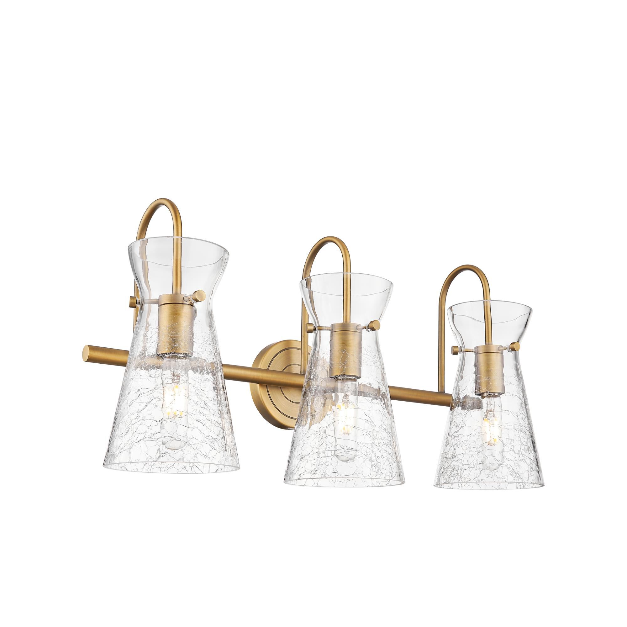 Shown in Brushed Brass finish