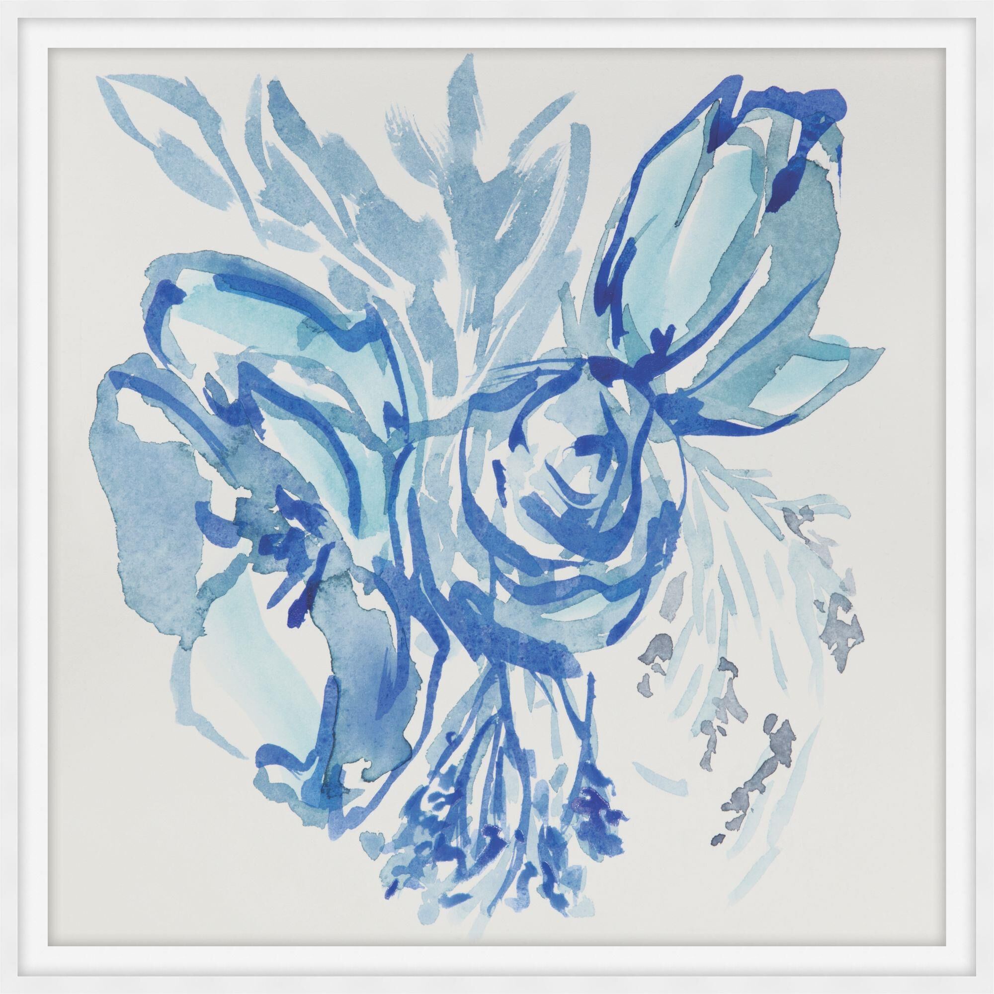 Bright-Eyed Blooms Print by LEVEL57