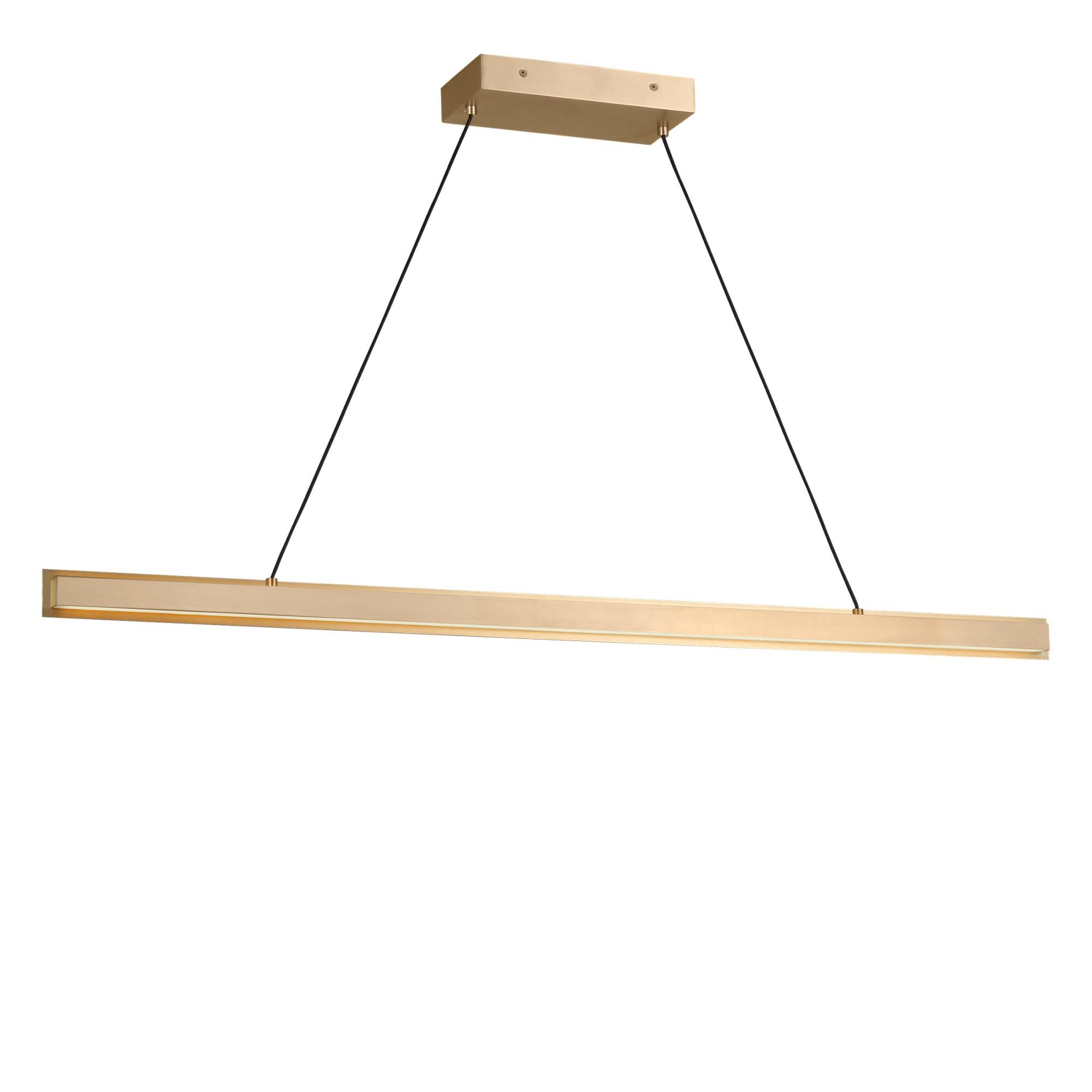 Aro 48 Inch Linear Suspension Light by Generation Lighting