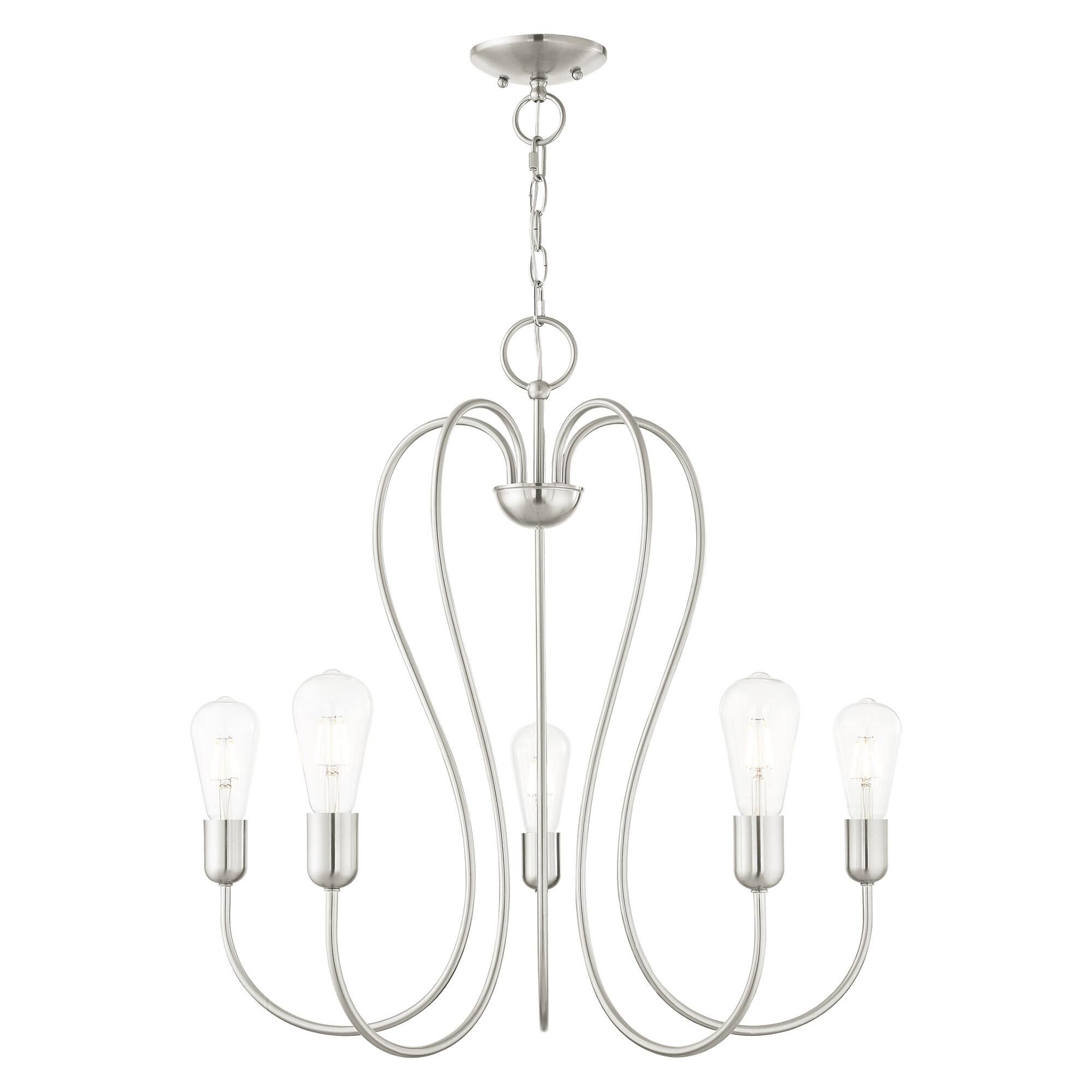 Lucerne 5 Light Chandelier by Livex Lighting