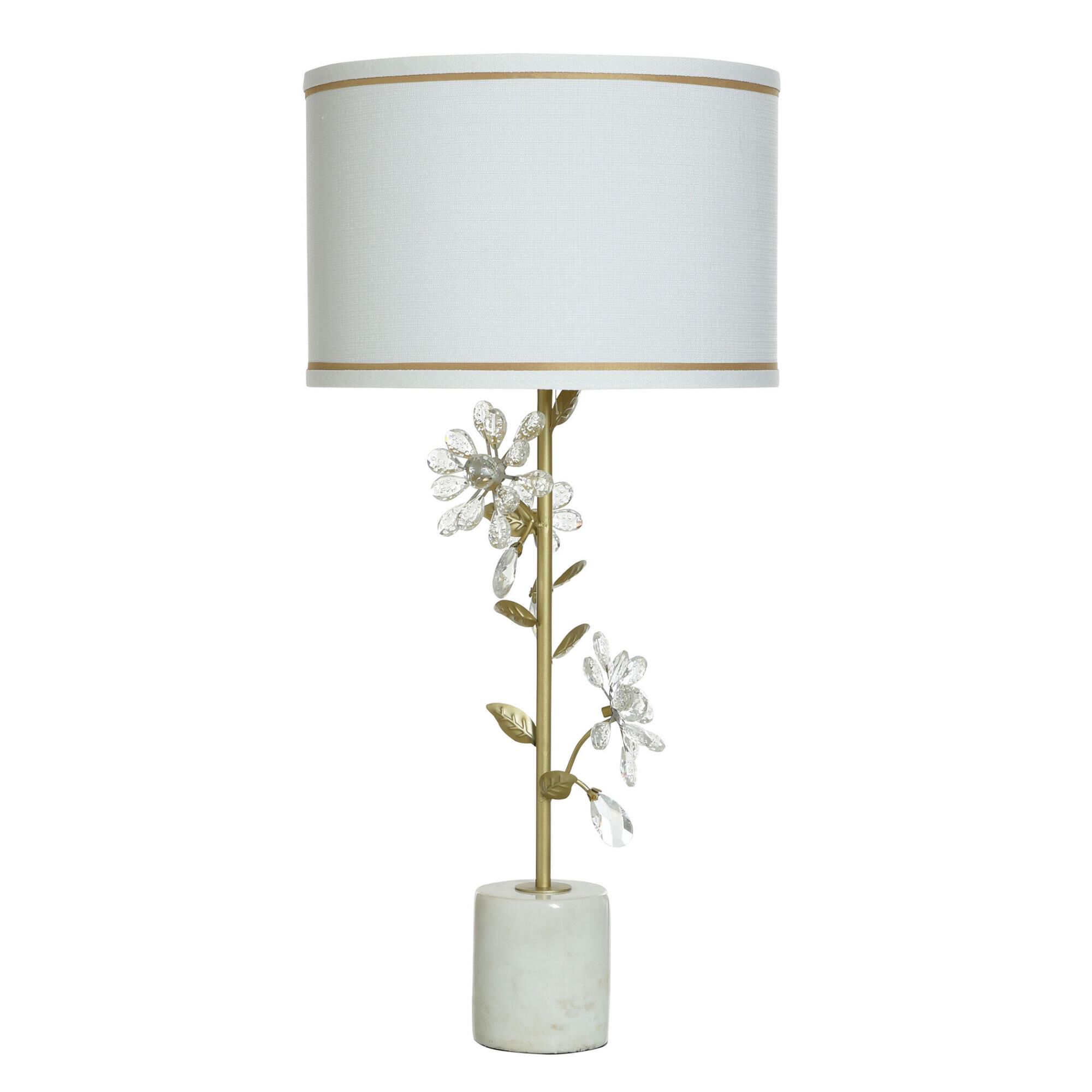 Cyrstal Flora 34 Inch Table Lamp by Stylecraft