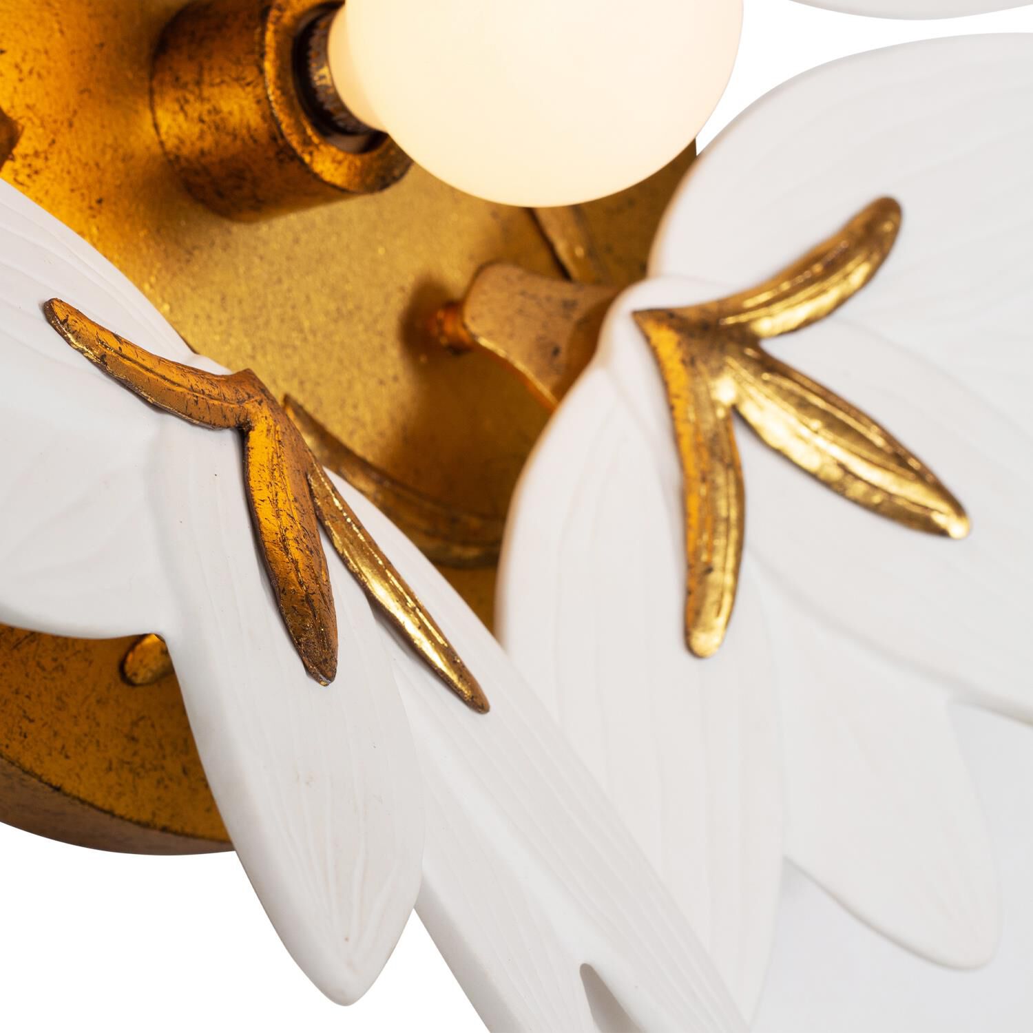 Shown in Oxidized Gold Leaf finish