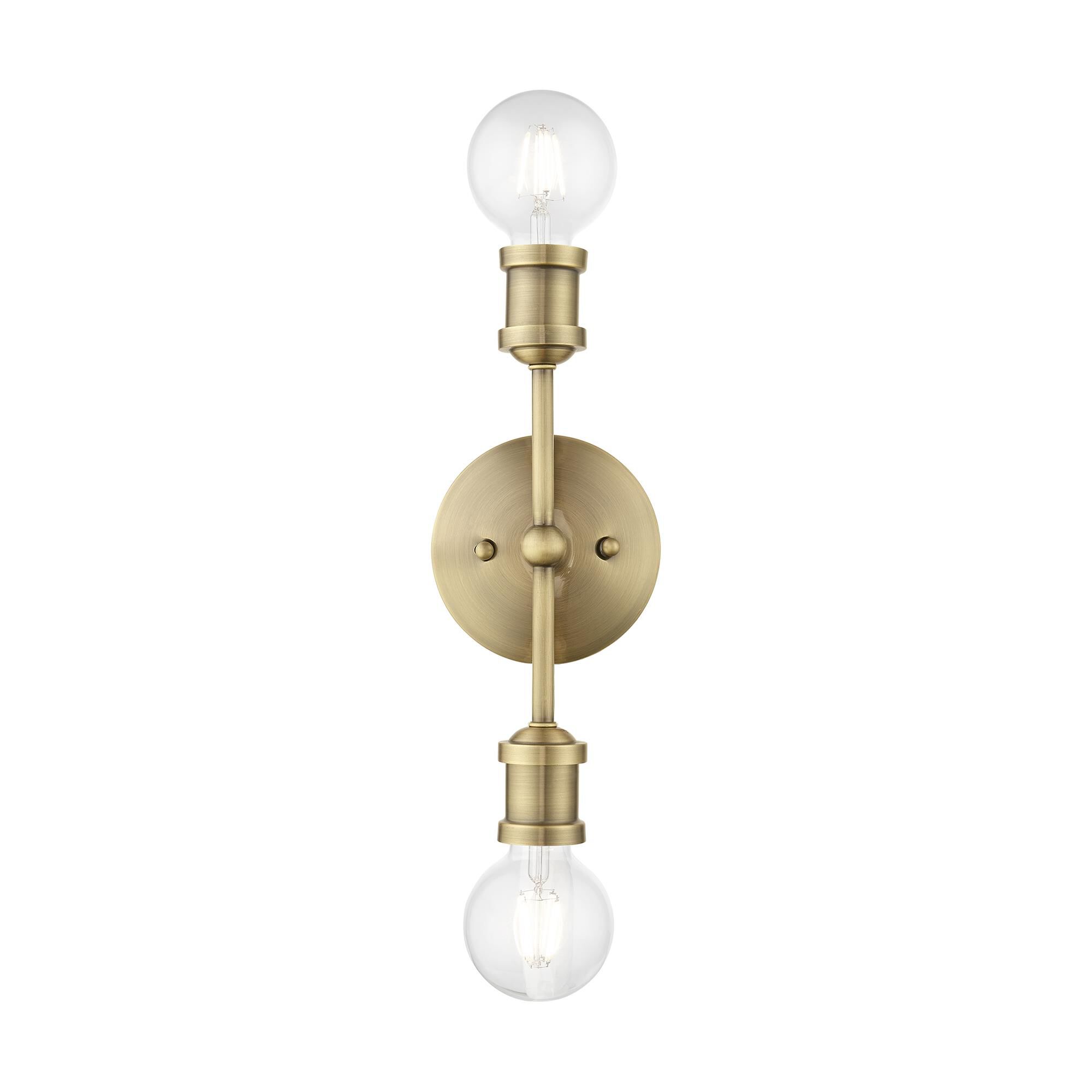 Lansdale 12 Inch 2 Light Bath Vanity Light by Livex Lighting