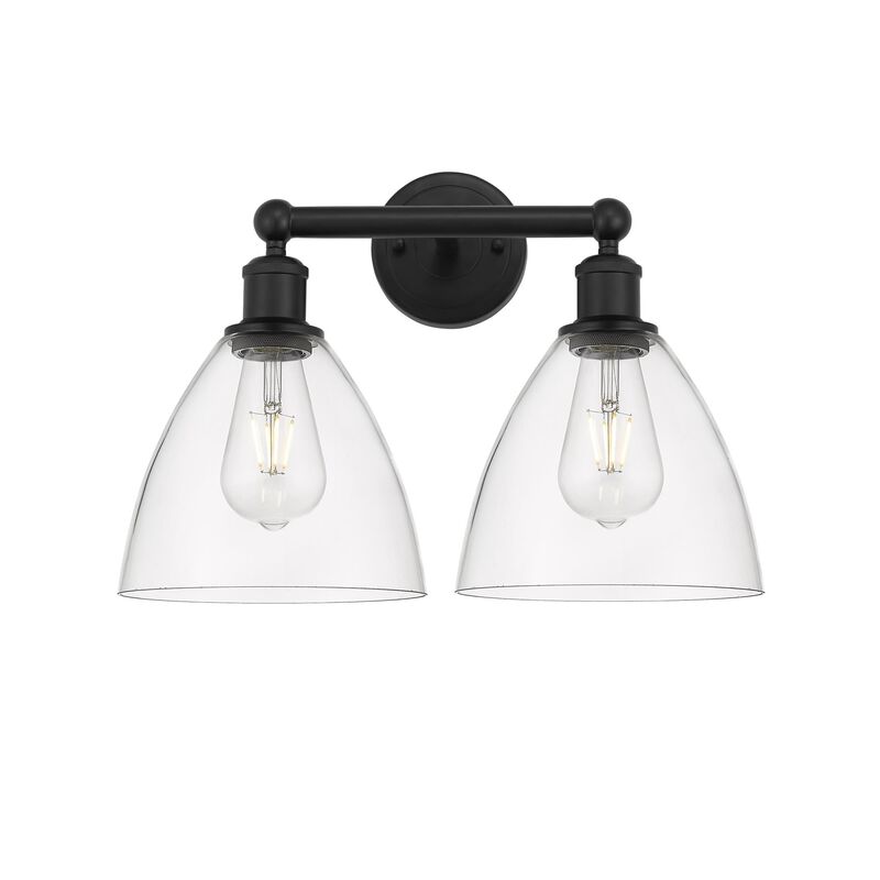Bruno Marashlian Bristol Glass 16 Inch 2 Light Bath Vanity Light by Innovations Lighting