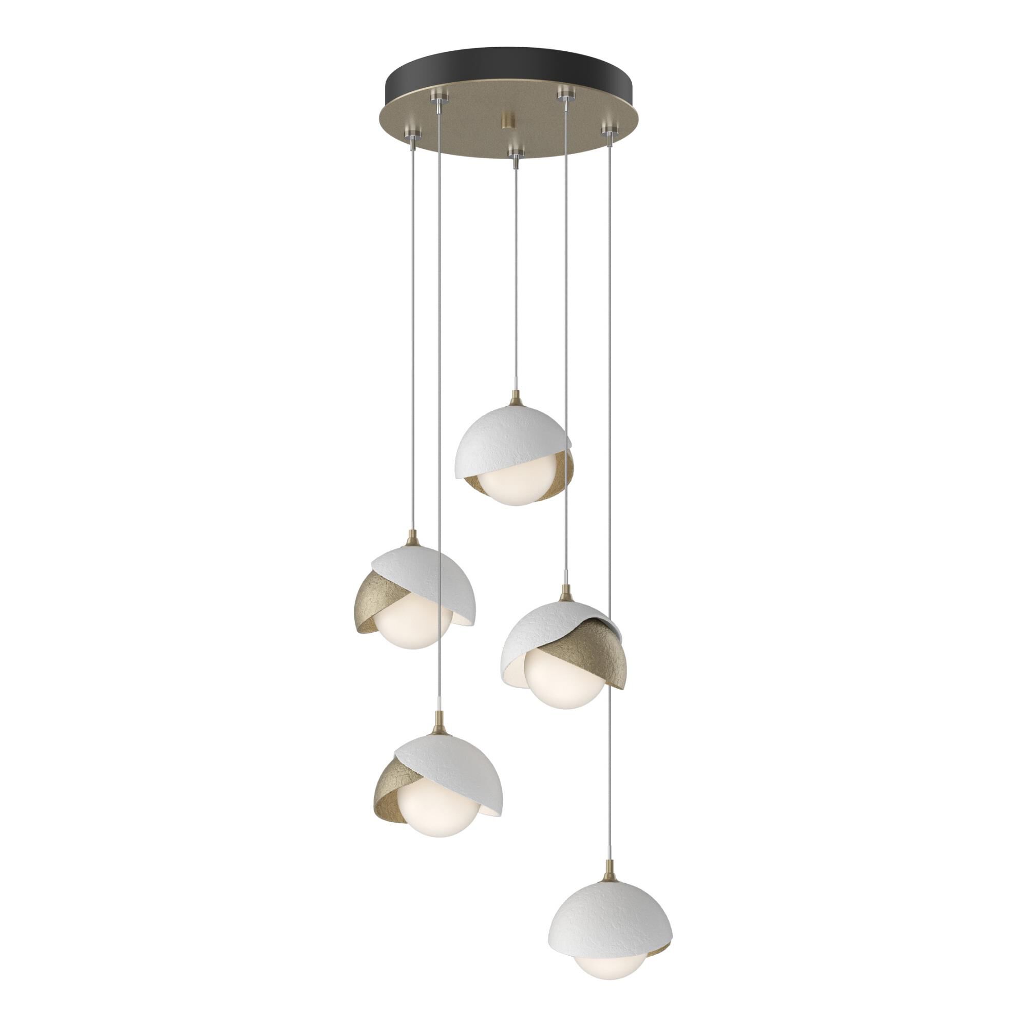 Brooklyn 16 Inch 5 Light Multi Light Pendant,