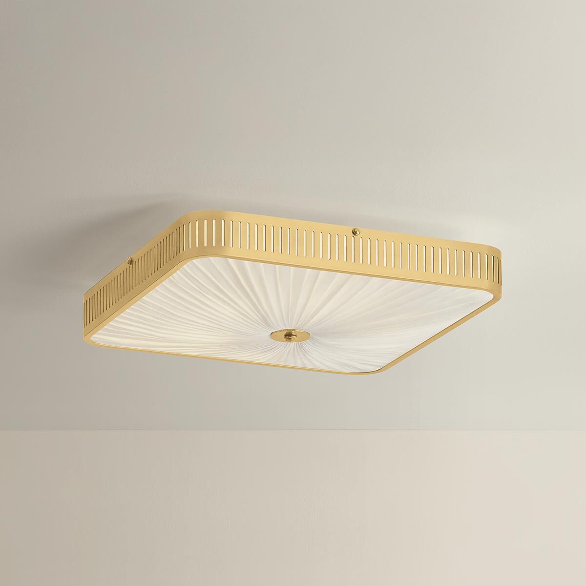 Augusta Hoffman Henri 21 Inch Semi Flush Mount by Hudson Valley Lighting