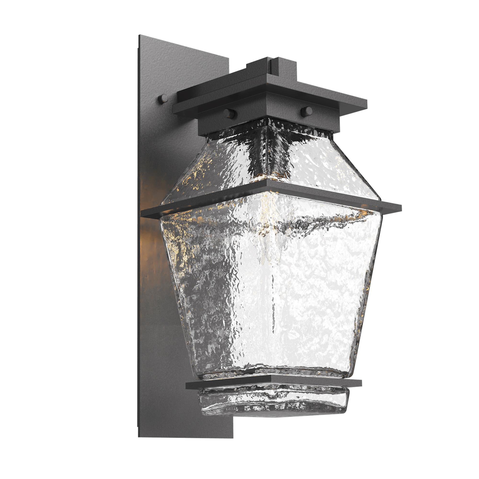 Shown in Argento Grey finish and Clear glass