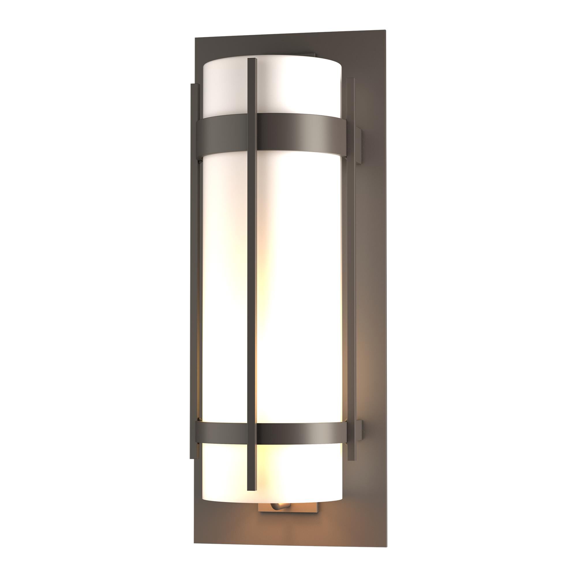Hubbardton Forge Banded 25 Inch Tall Outdoor Wall Light