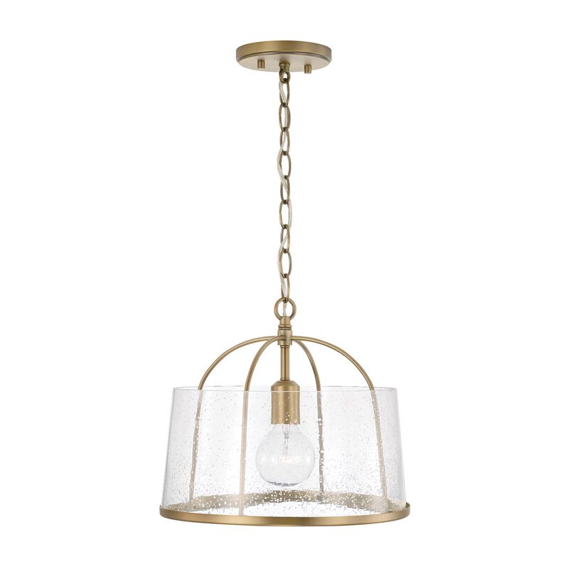 Madison 13 Inch 1 Light Semi Flush Mount by Homeplace by Capital Lighting Fixture Company