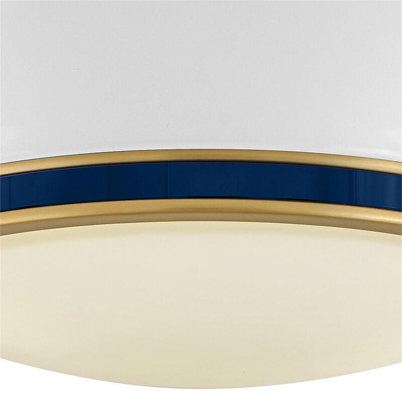 Barton 14 Inch 2 Light Flush Mount by Hinkley