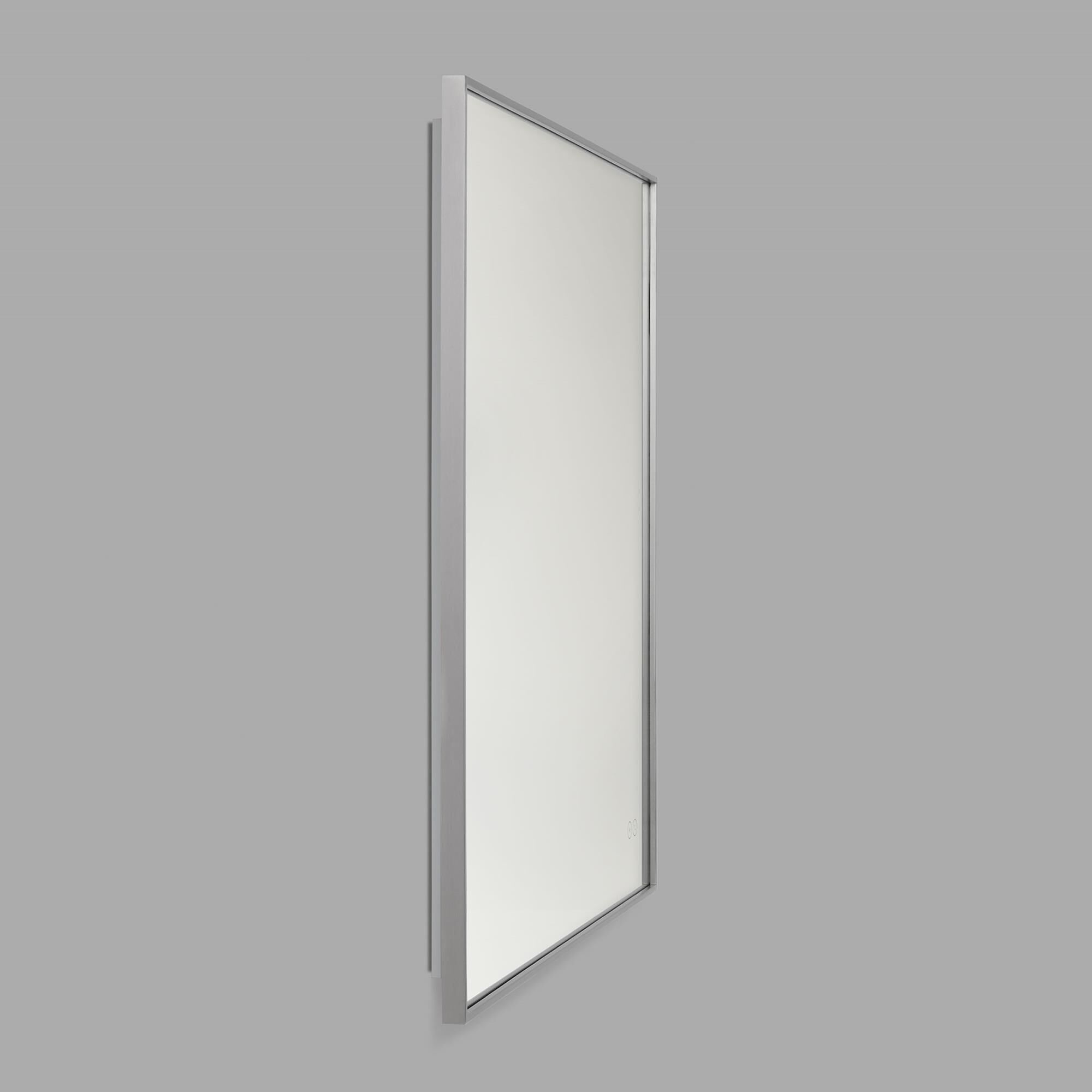 Shown in Brushed Nickel finish and Mirror Glass shade