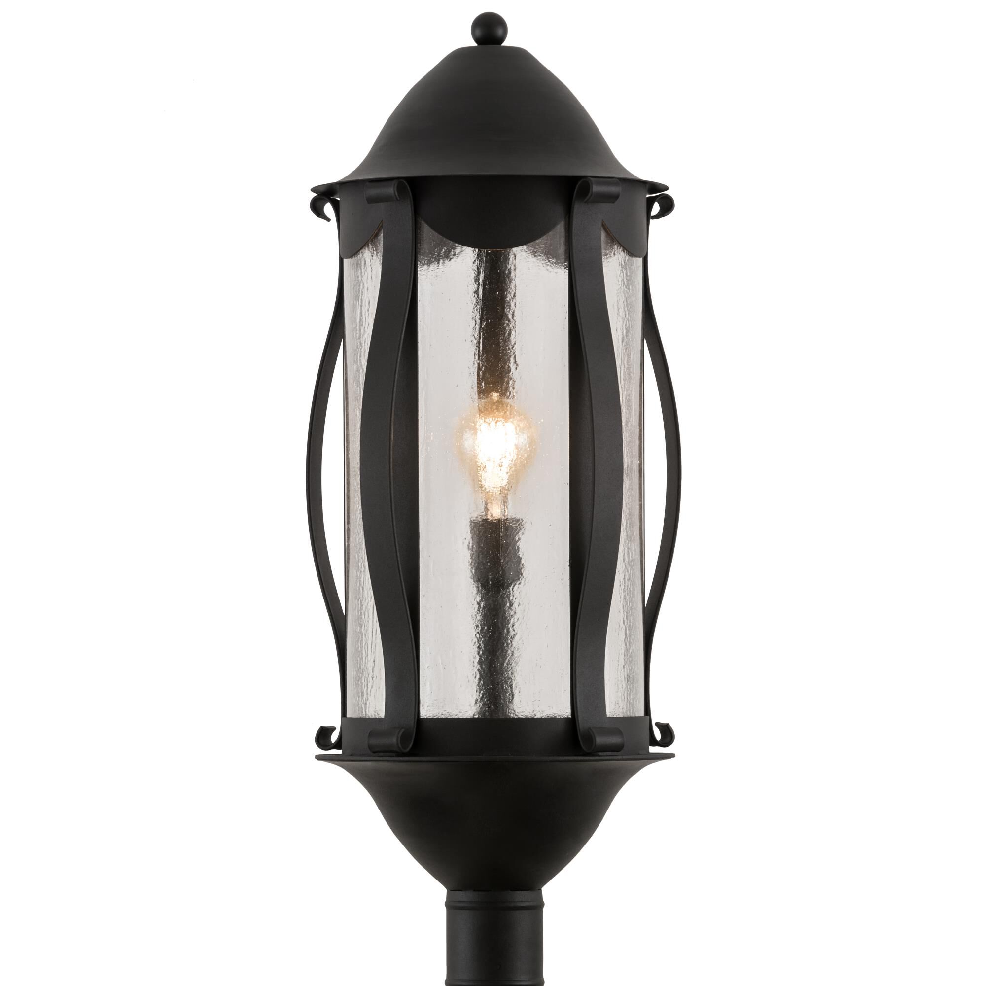 33 Inch Tall 1 Light Outdoor Post Lamp by Meyda Lighting